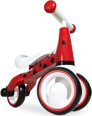 Hauck Rutscher 1st Ride, Dreirad-Rutscher, Three Ladybug Red