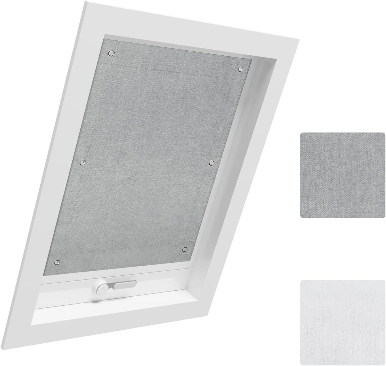 Dachfensterrollo, Woltu, 1x Thermorollo Dachfenster ohne günstig online kaufen