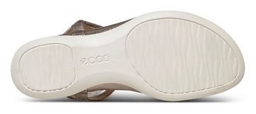 Ecco FLASH Riemchensandale, Sommerschuh, Sandalette, Klettschuh, im Metallic-Look