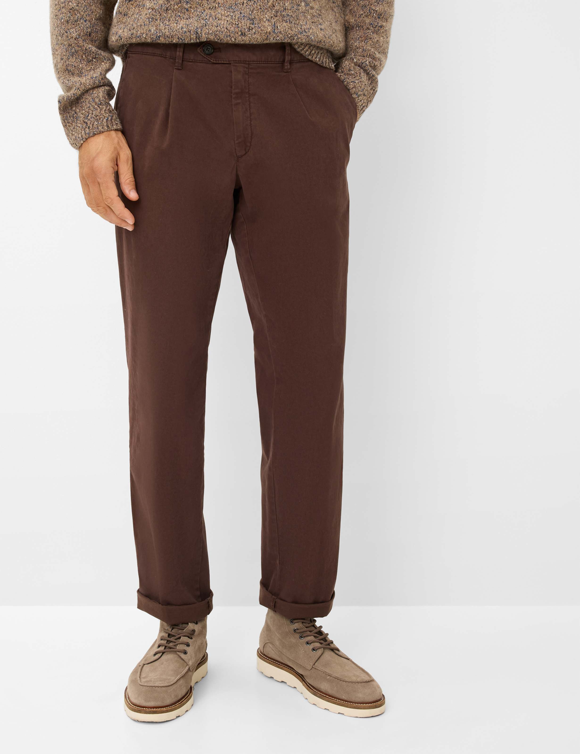 EUREX by BRAX Bundfaltenhose Style LUIS