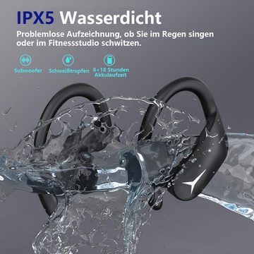 GelldG Bluetooth-Kopfhörer, IPX5 wasserdicht,40 Stunden Spielzeit Kopfhörer