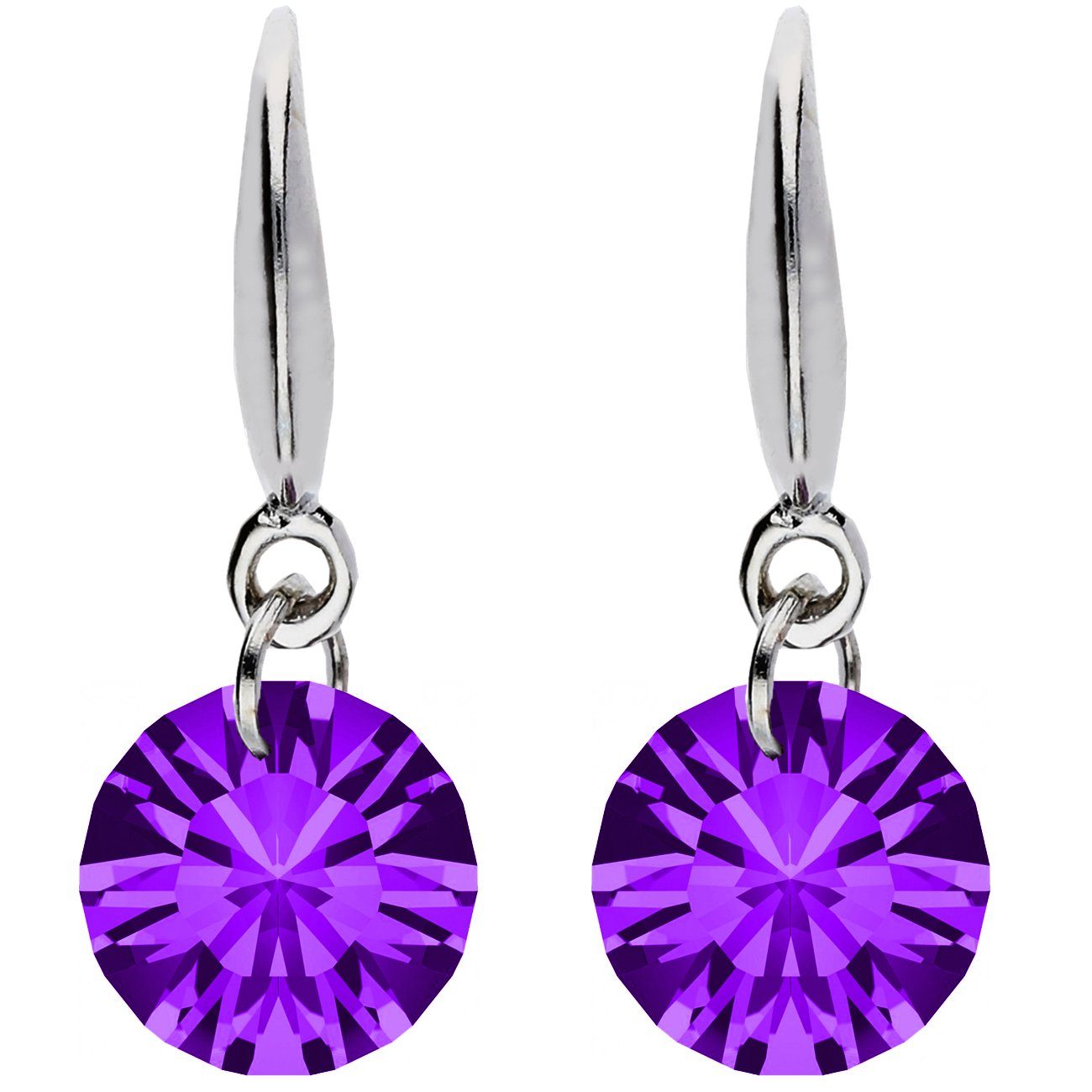 LÖB Paar Ohrhänger Damen Ohrringe Hängend mit Zirkonia Solitär Stein Anhäng günstig online kaufen