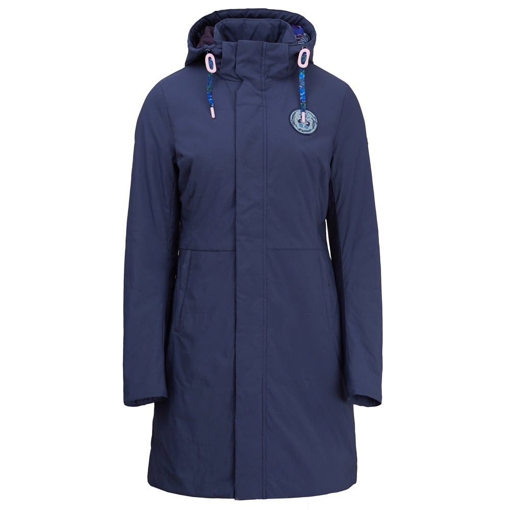 silvini Wintermantel Monteso mit PrimaLoft Isolierung navyblau Damen