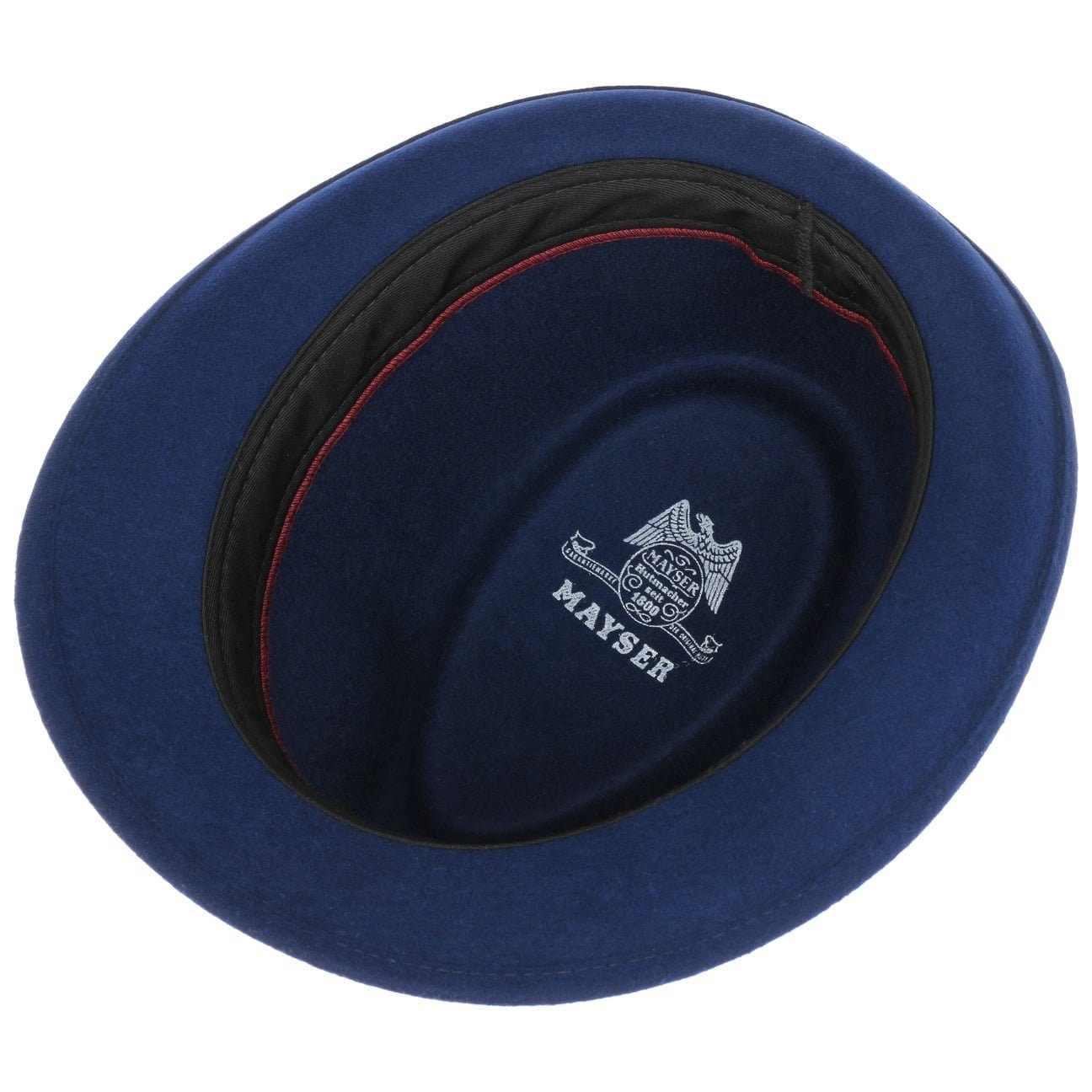 Mayser Trilby (1-St) Wollfilzhut mit Ripsband, Made in the EU