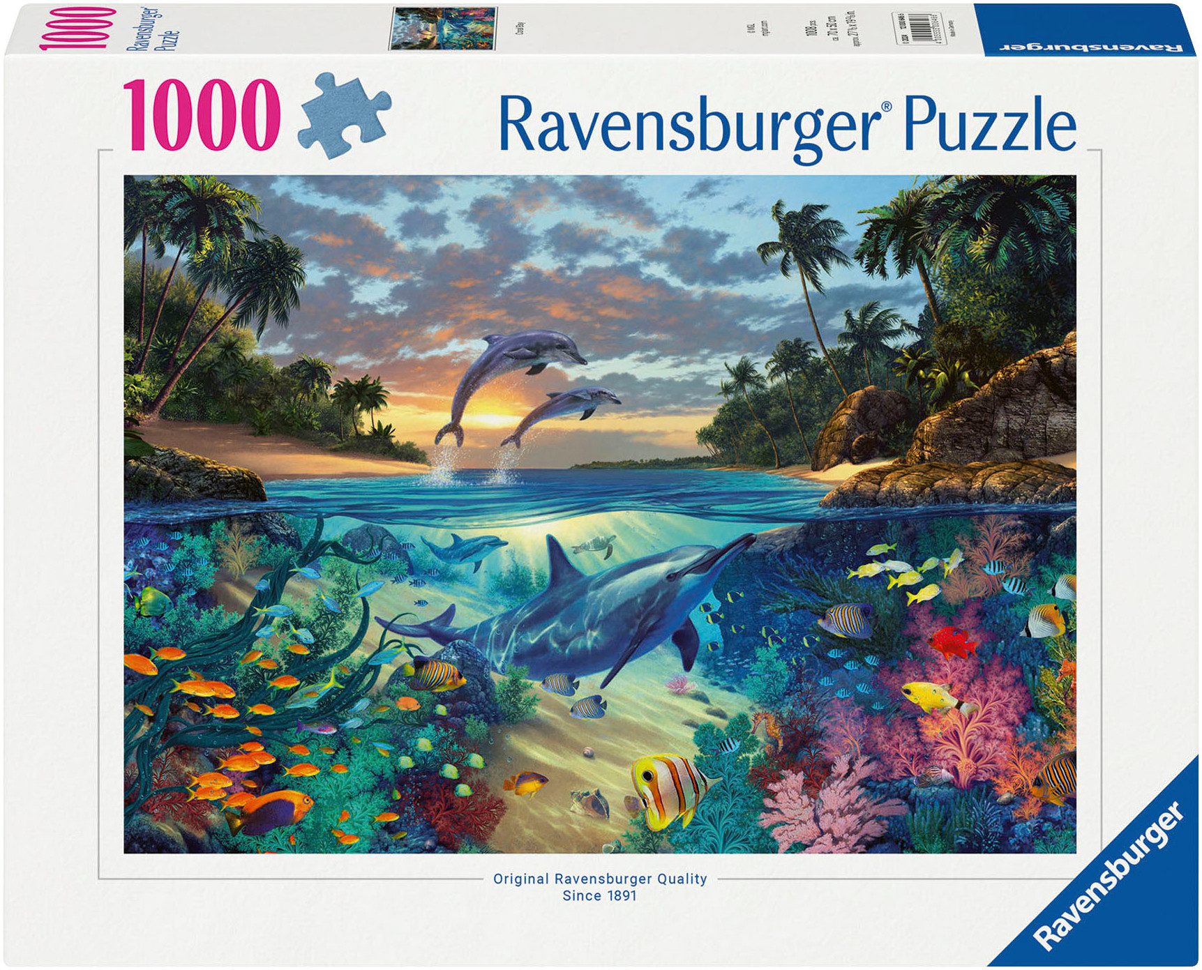 Ravensburger Puzzle Korallenbucht, 1000 Puzzleteile, Made in Germany günstig online kaufen