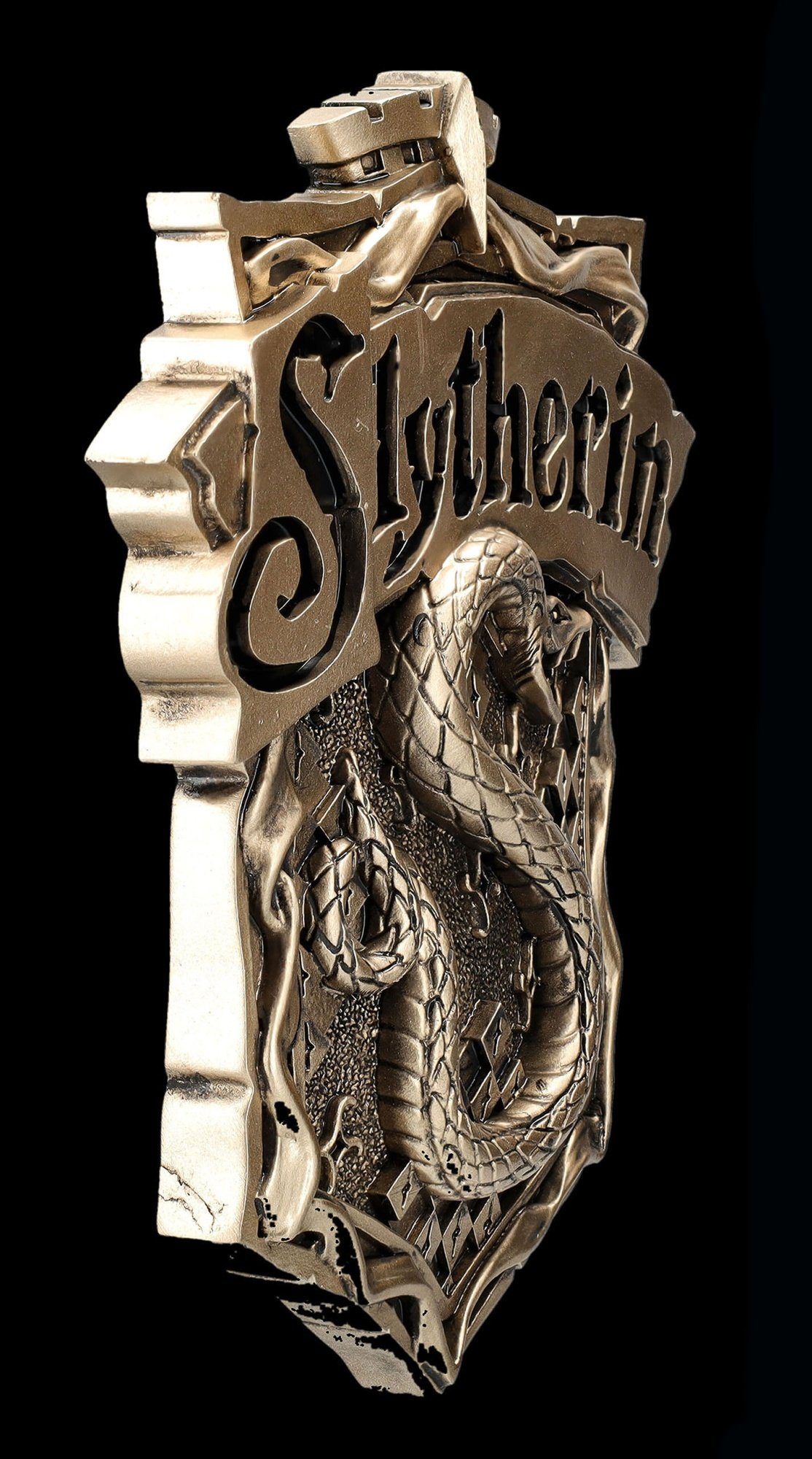 Fantasy Wappen - Harry GmbH - Figuren Potter Wandrelief Shop Slytherin Wanddekoobjekt Deko Wandbehang