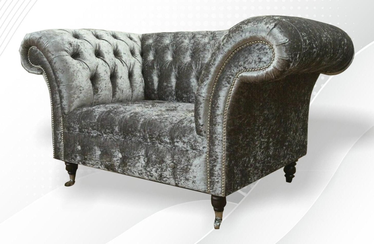 Xlmoebel Chesterfield-Sessel Royaler Loungesessel mit gepolstertem Design in edler Optik (Sessel), Hergestellt in Europa