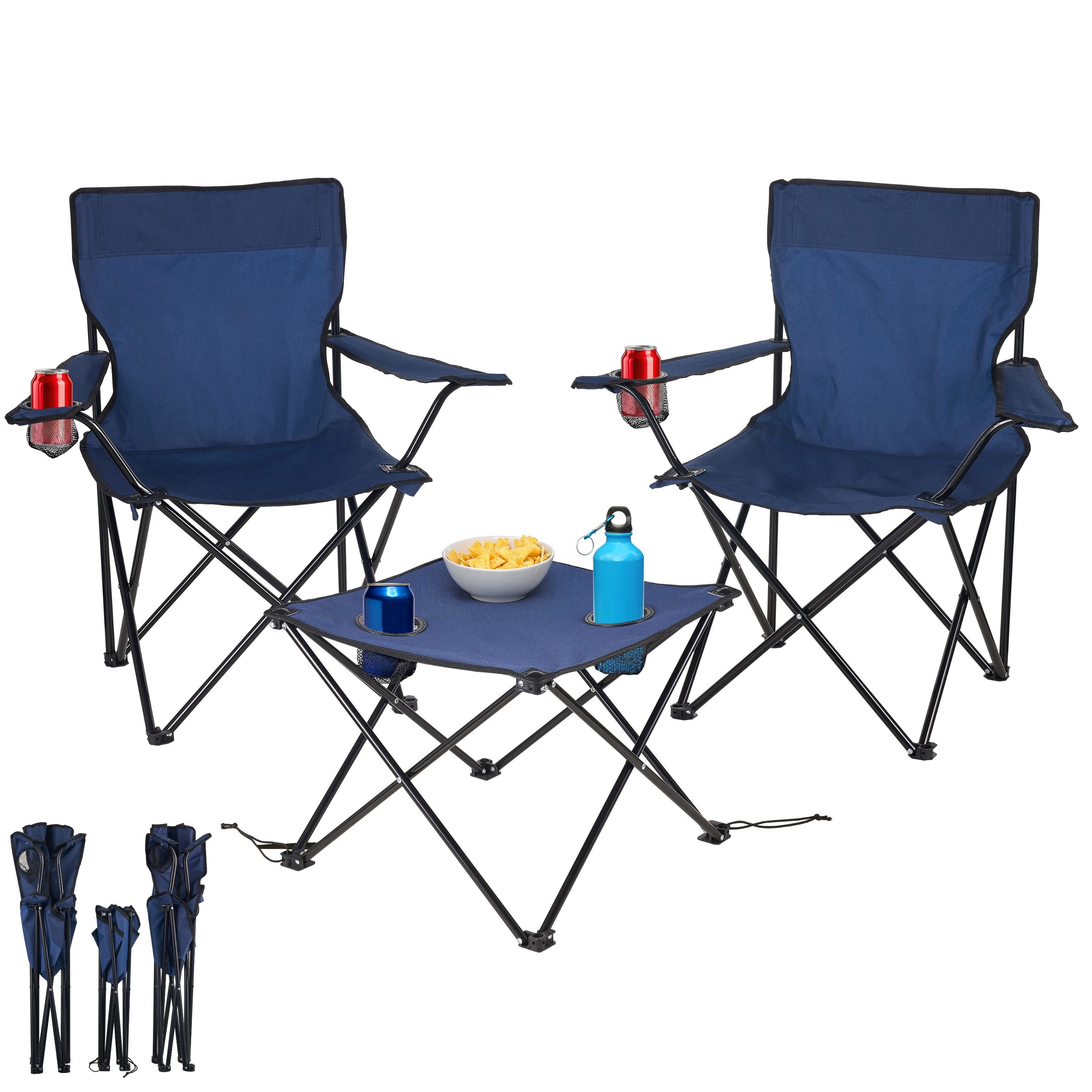 ecosa Campingstuhl EO-5093, Vielseitig einsetzbare Outdoor Sitzgruppe