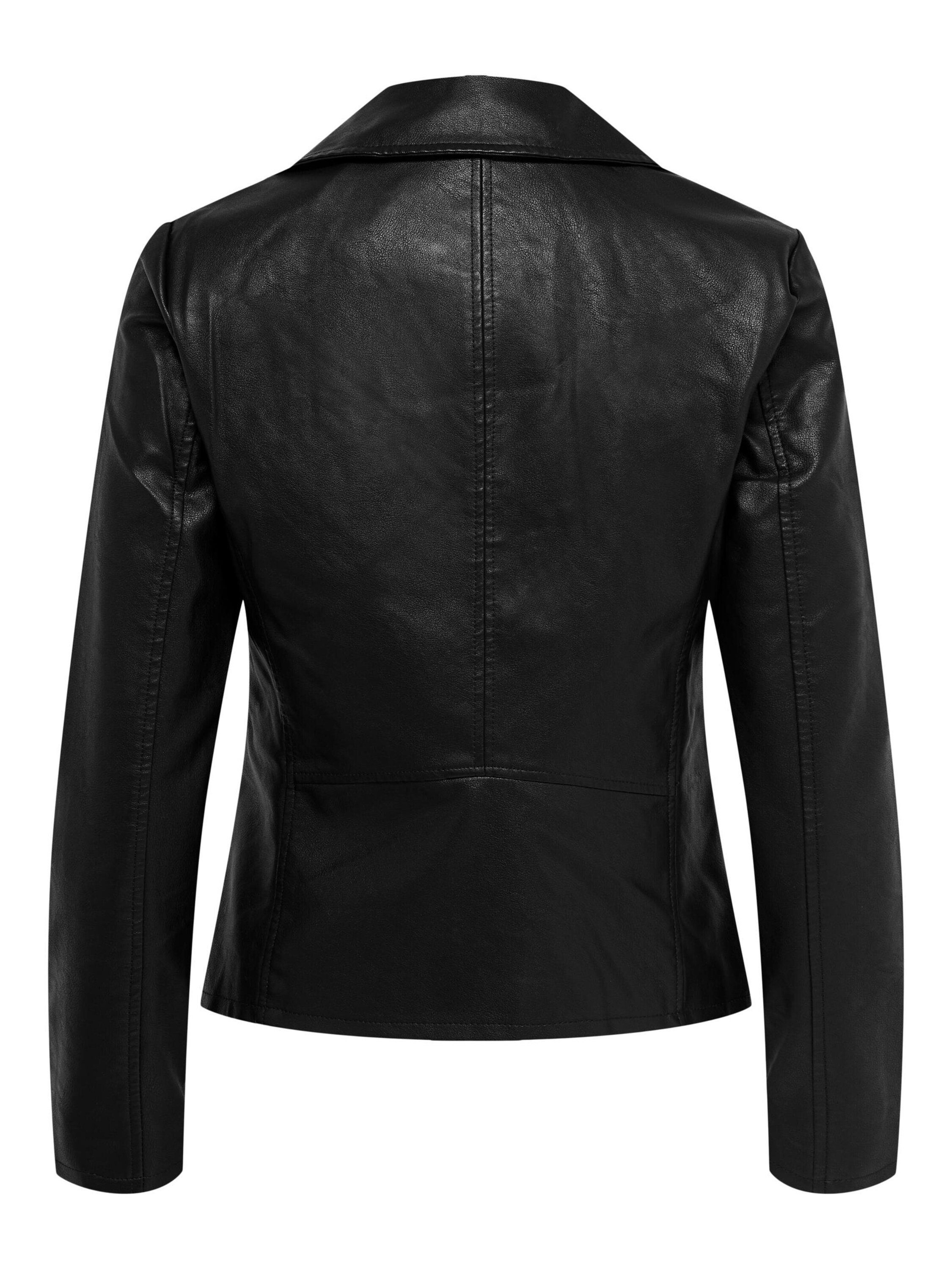 Bikerjacke Only Lederjacken Only – Kurze Biker-Jacke Aus