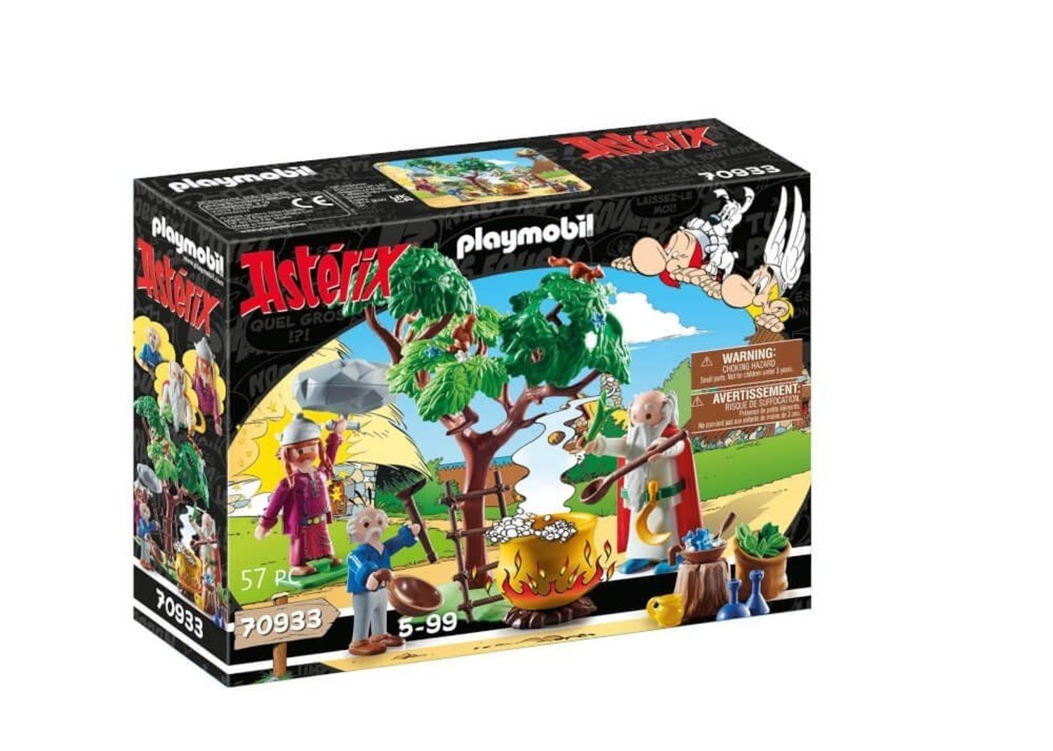 Playmobil® Asterix Miraculix mit Zaubertrank Konstruktions-Spielset, (Miraculix mit Zaubertrank), Made in Europe