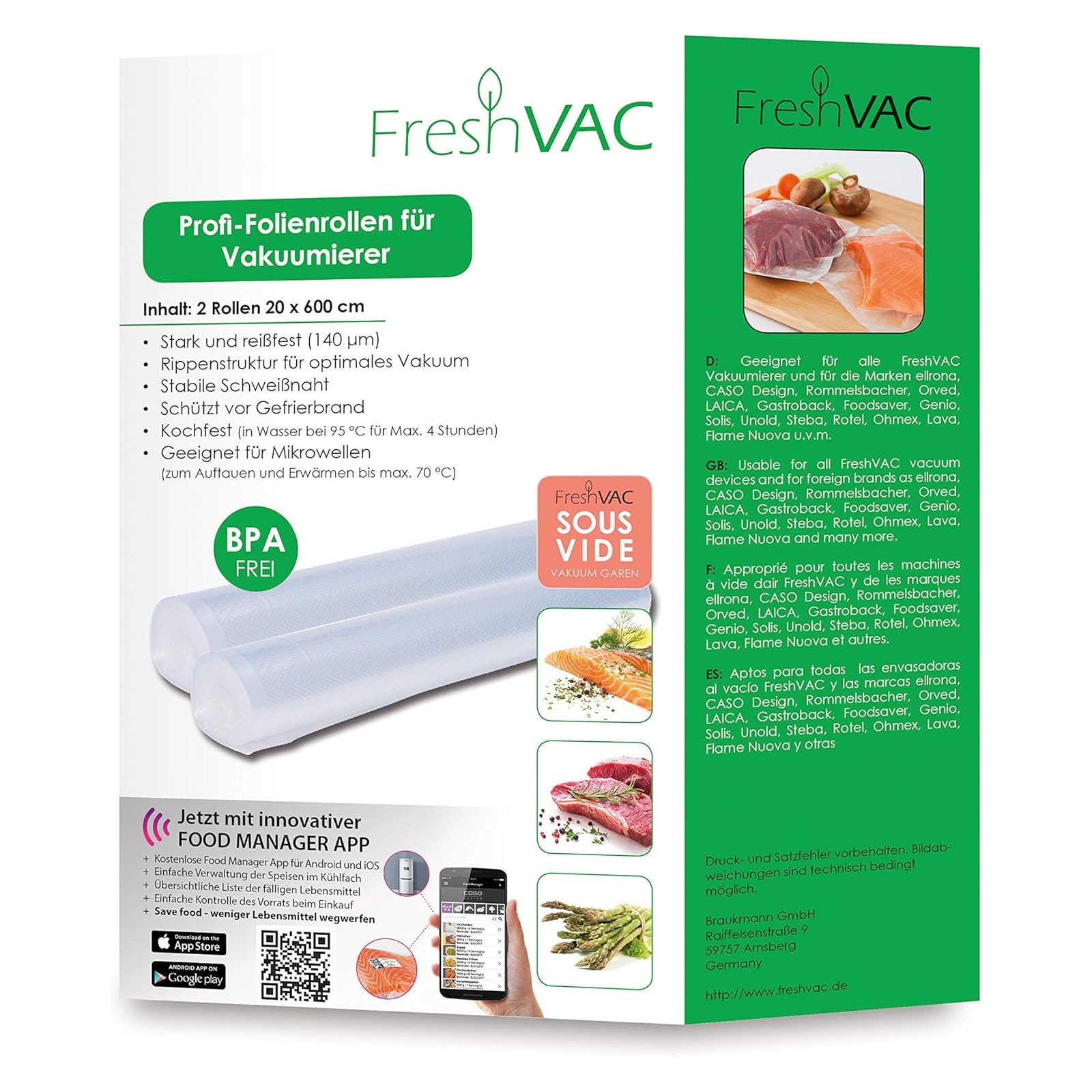 Küchenorganizer-Set 20x600cm