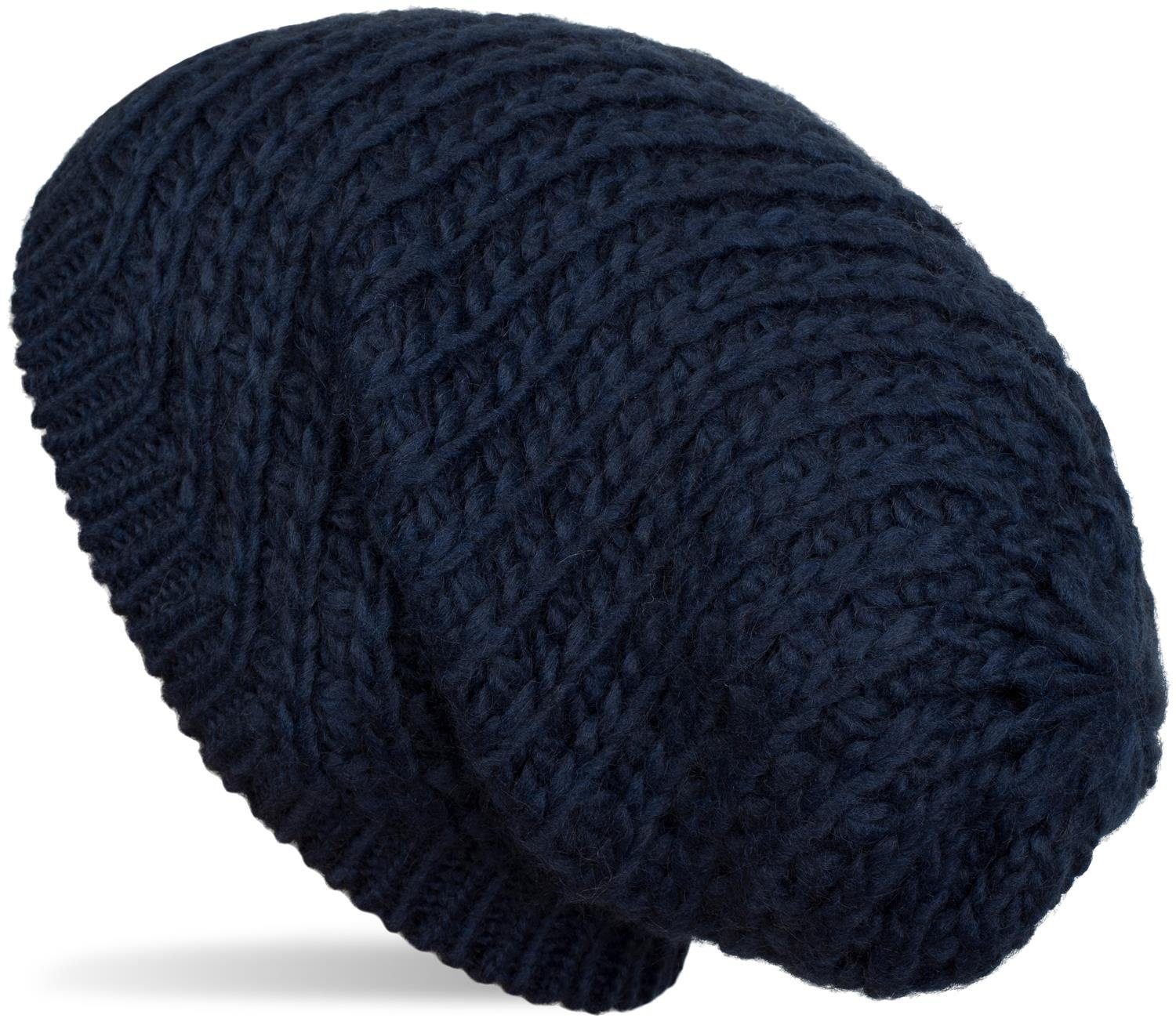 styleBREAKER Strickmütze Grobstrick Beanie Mütze (1-St) günstig online kaufen
