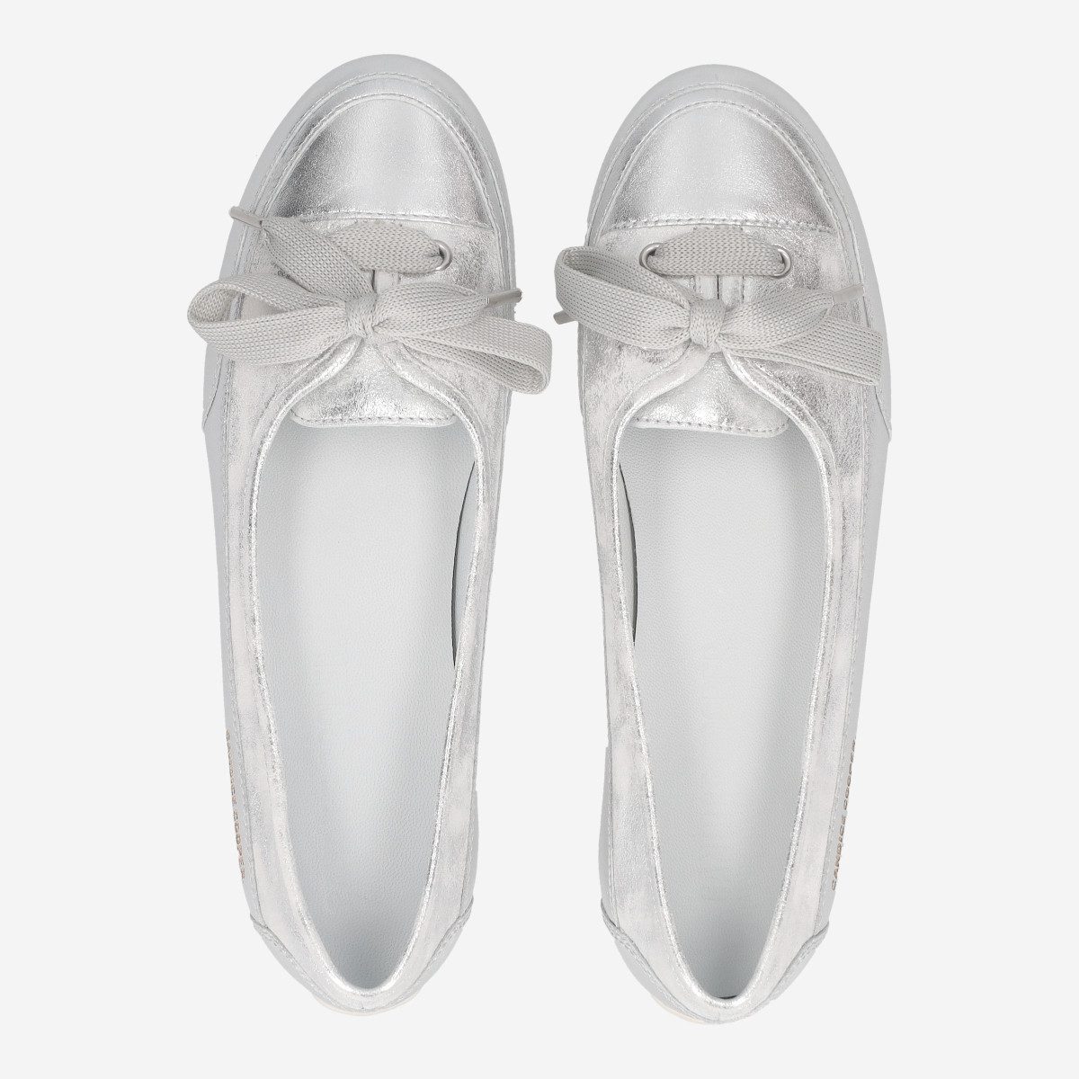 Candice Cooper Candice Cooper 2016606.03.0Q03 CANDY BOW, Ballerina, Silber, Damen Ballerina
