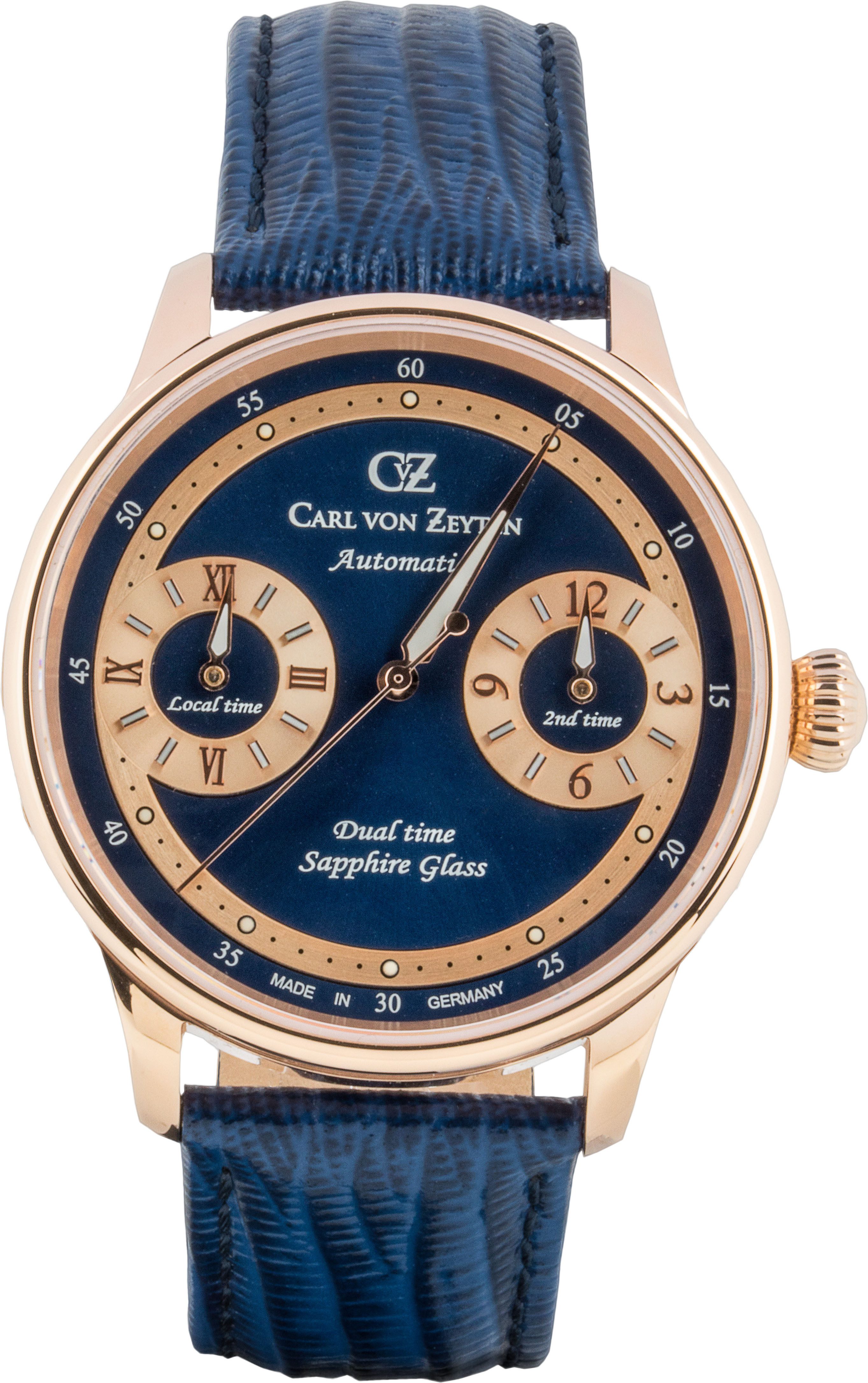 Carl von Zeyten Automatikuhr Schönmünzach CVZ0086RBLS, günstig online kaufen