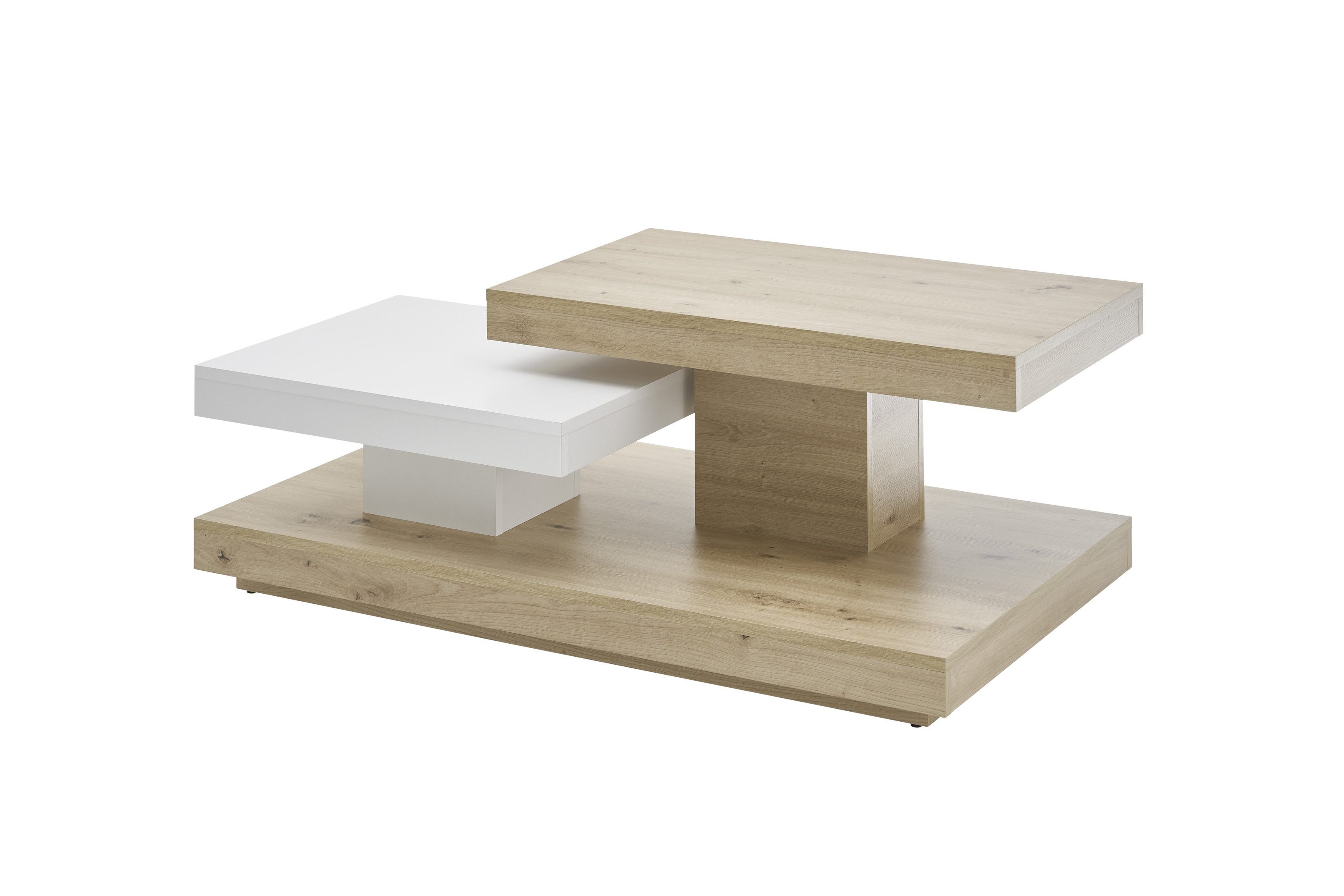 freiraum Couchtisch Rachel, in Artisan Eiche Dekor - 108x41,5x60cm (BxHxT)