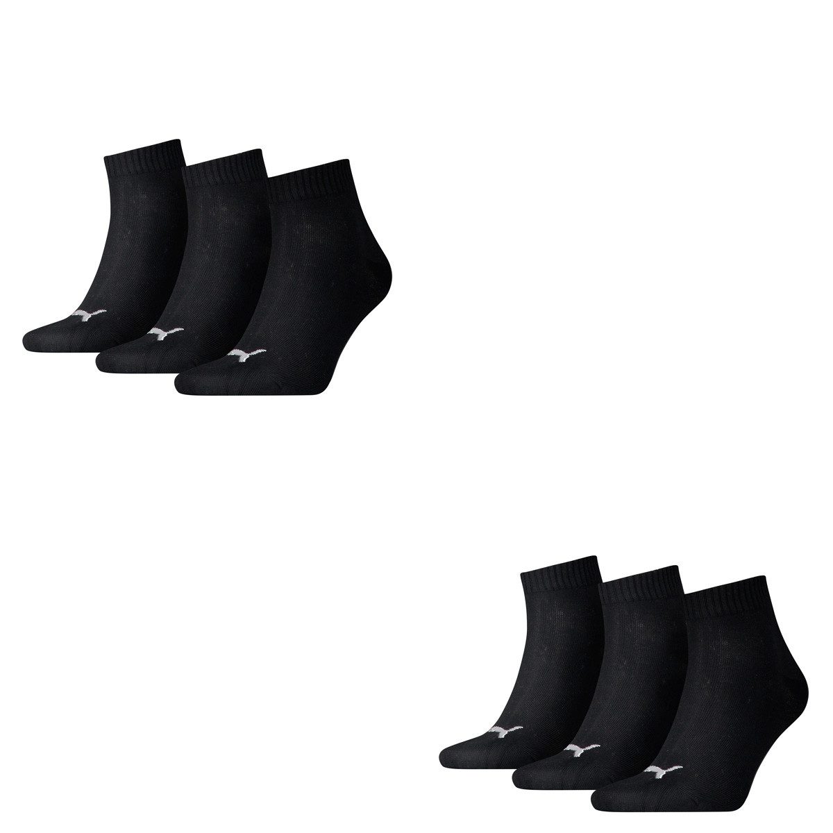 Kurzsocken PUMA UNISEX QUARTER PLAIN 3P