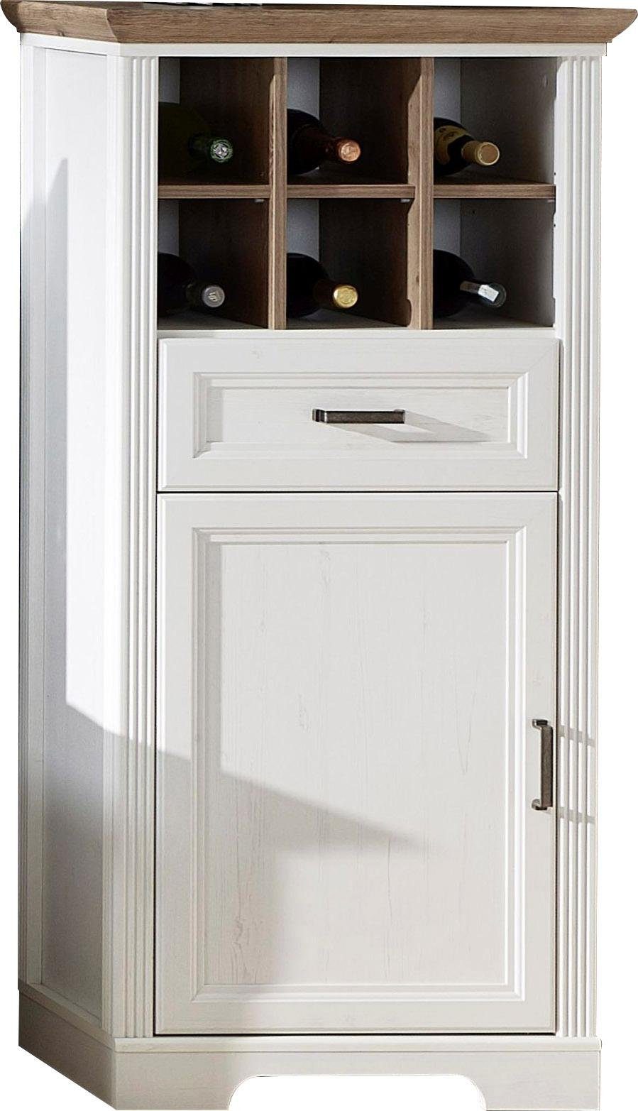 Innostyle Stauraumschrank Jasmin mit Weinregal