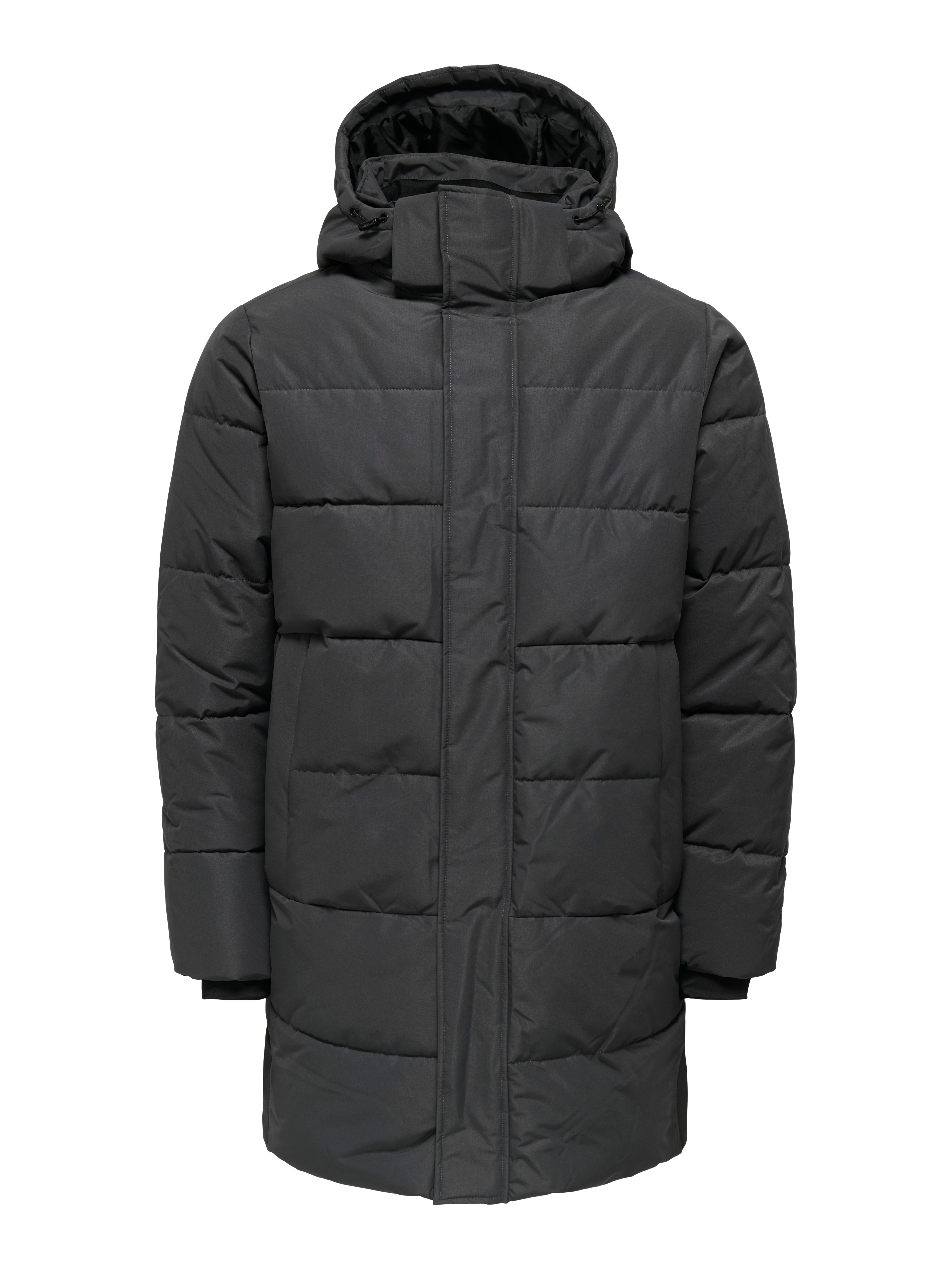 ONLY & SONS Steppjacke ONSCARL LIFE LONG QUILTED COAT NOOS OTW – Bild 3 von 5