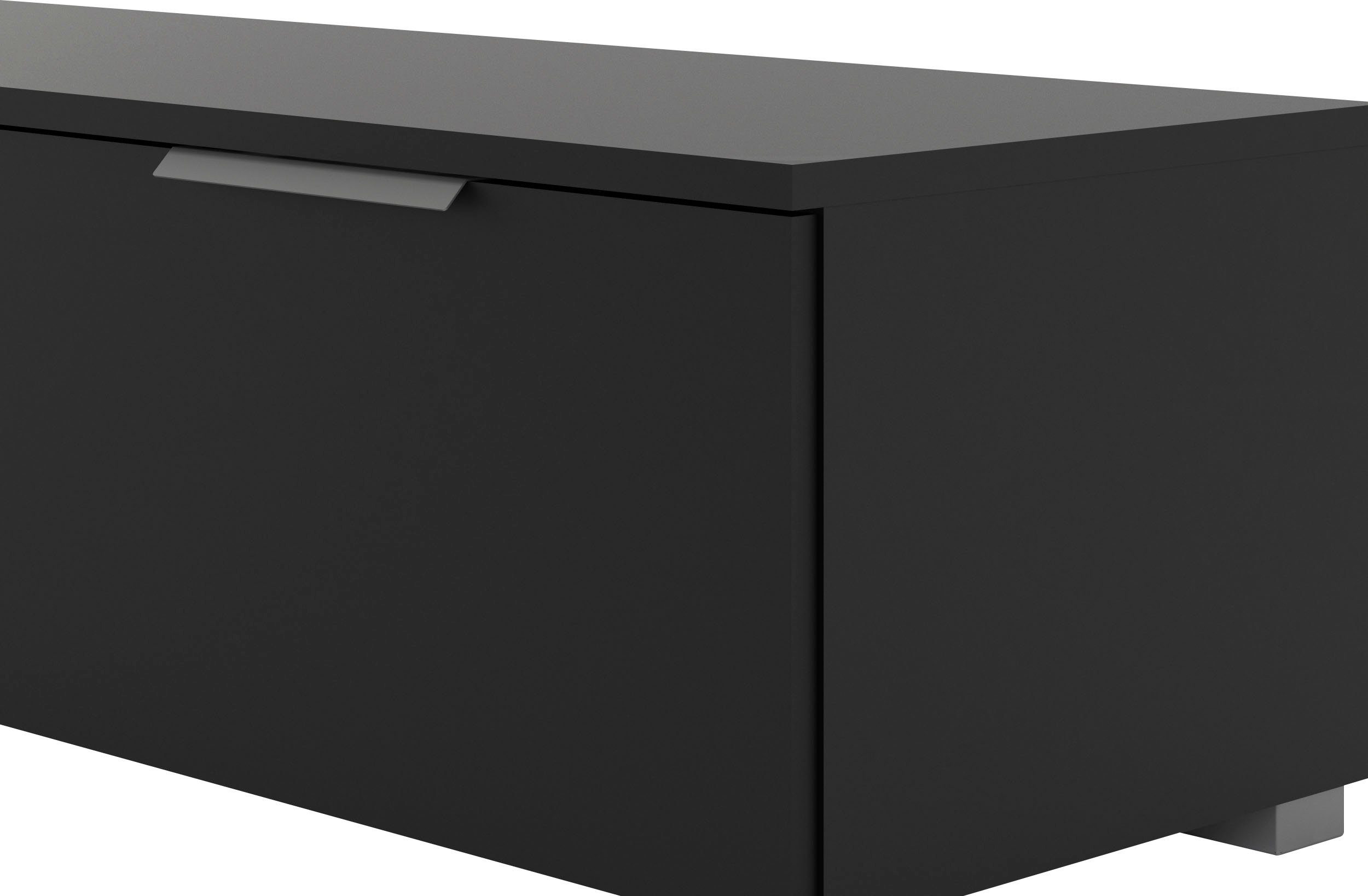 INOSIGN TV-Board Match, TV-Möbel, Fernsehtisch, TV-Unit, Media-Möbel, Sideboard, mit 2 Schubladen und 1 offenen Fach, Breite 172,7 cm, Höhe 33 cm