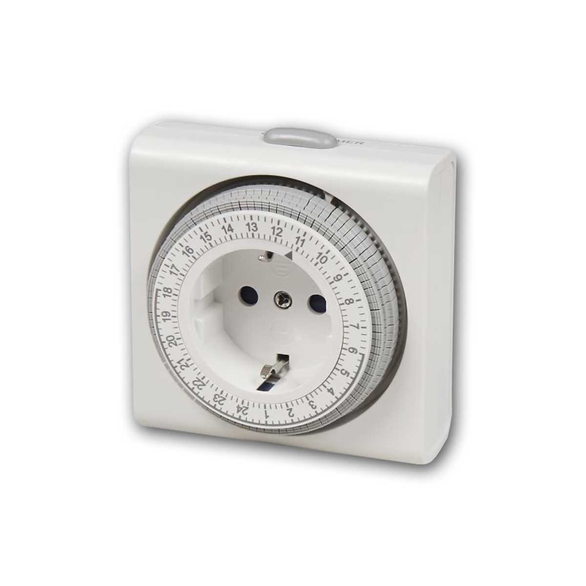 REV Zeitschaltuhr Mechanische Zeitschaltuhr "Kompakt", 24h, 3680W