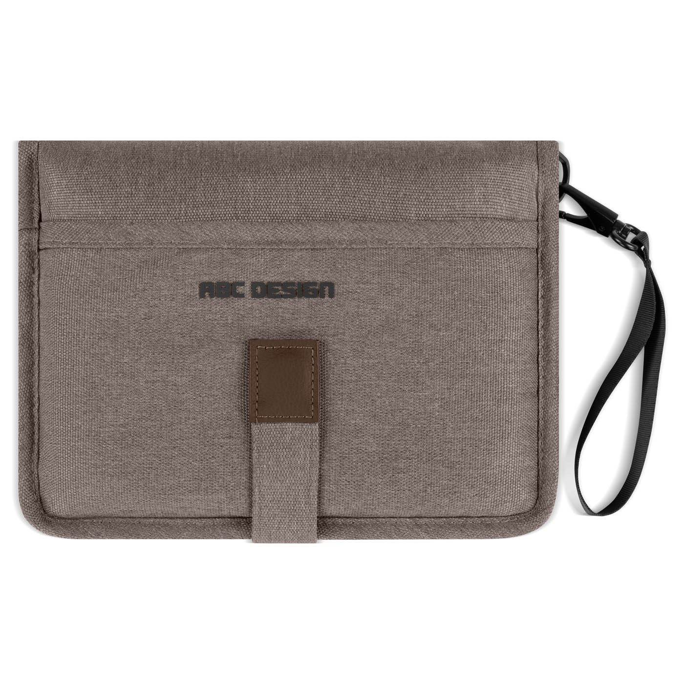 ABC Design Wickeltasche Wickelorganizer Multi, Modell 2025, Farbe: Nature