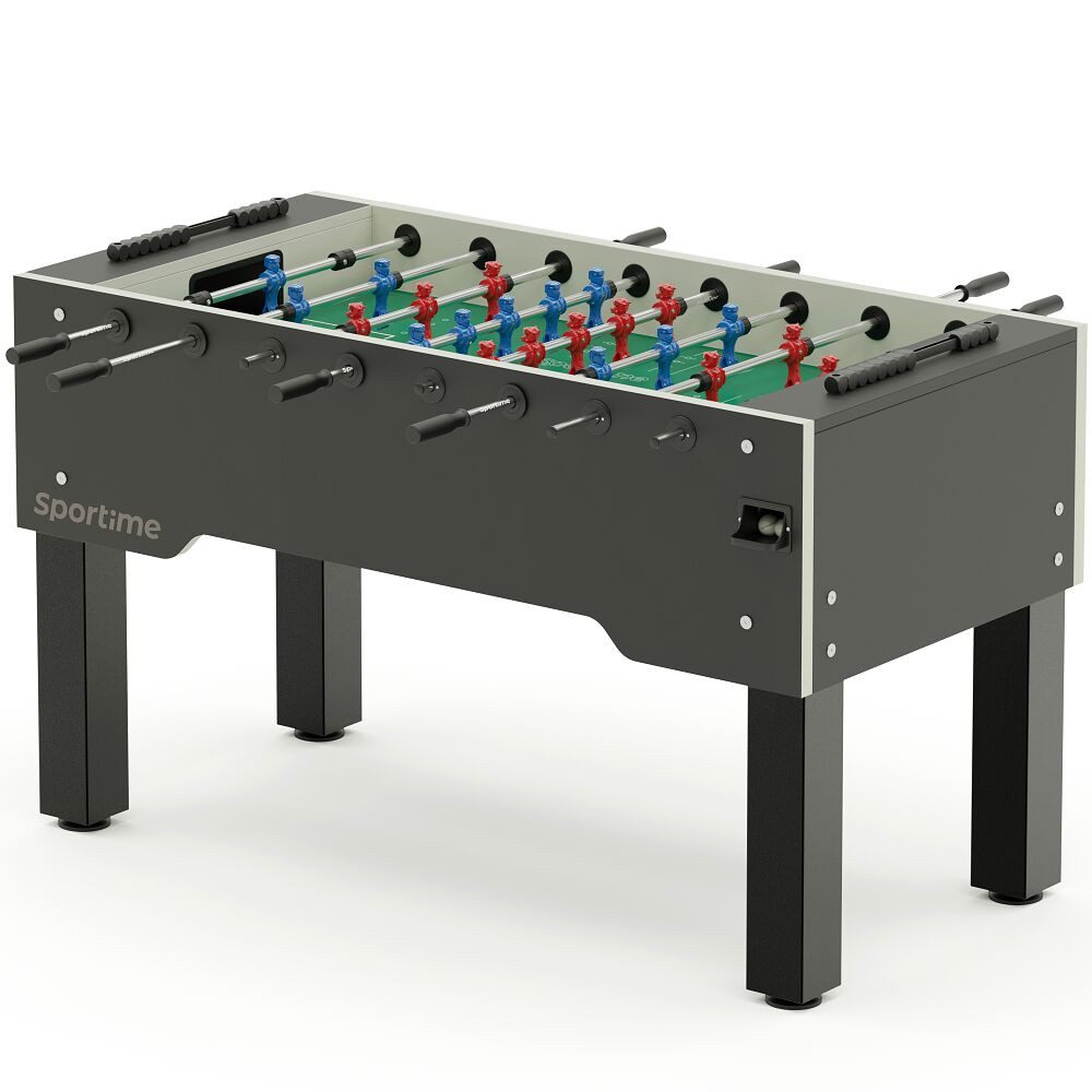 Sportime Kickertisch Tischkicker Dragon Steel, Sportime (R)Evolution Field mit Anspielpunkten