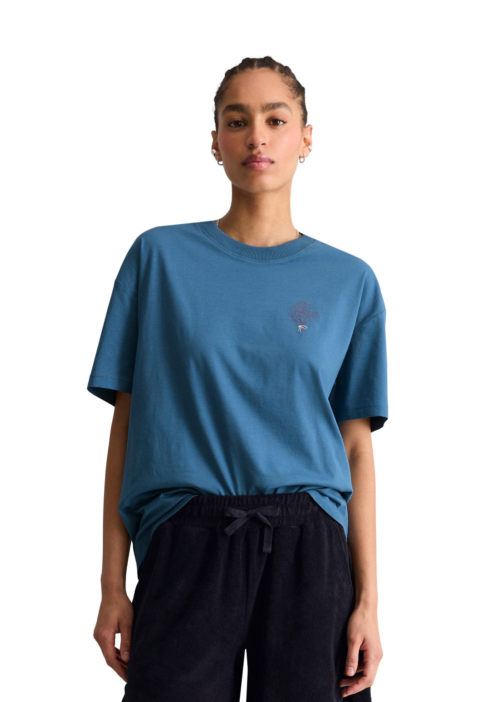 Marc O'Polo DENIM T-Shirt mit Rückenprint