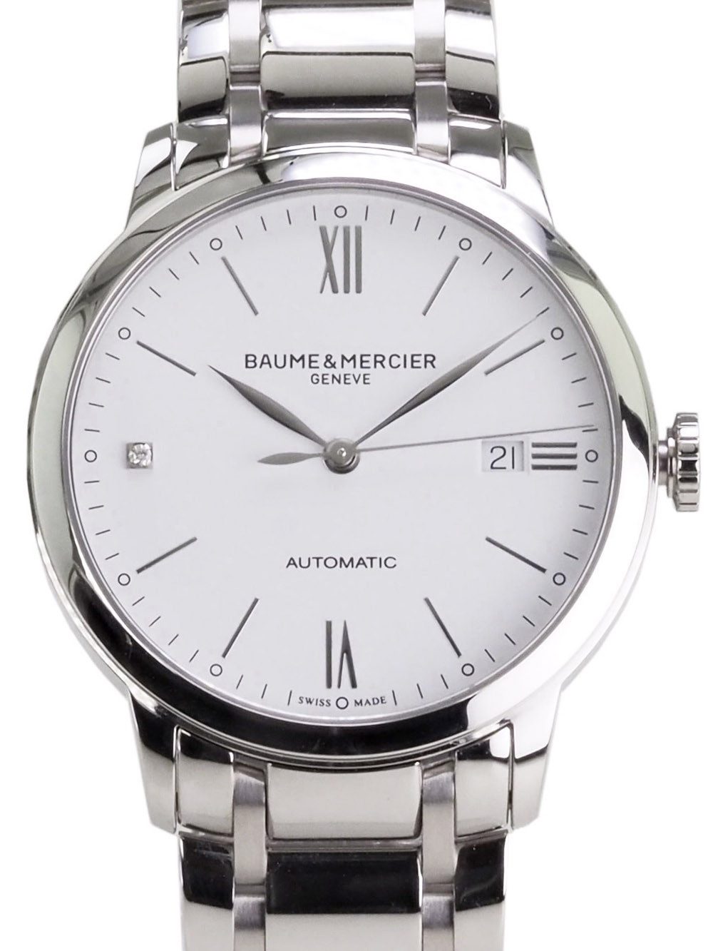 Baume & Mercier Automatikuhr Swiss Made Herren Uhr M0A10311 Classima 40mm Ø Classima