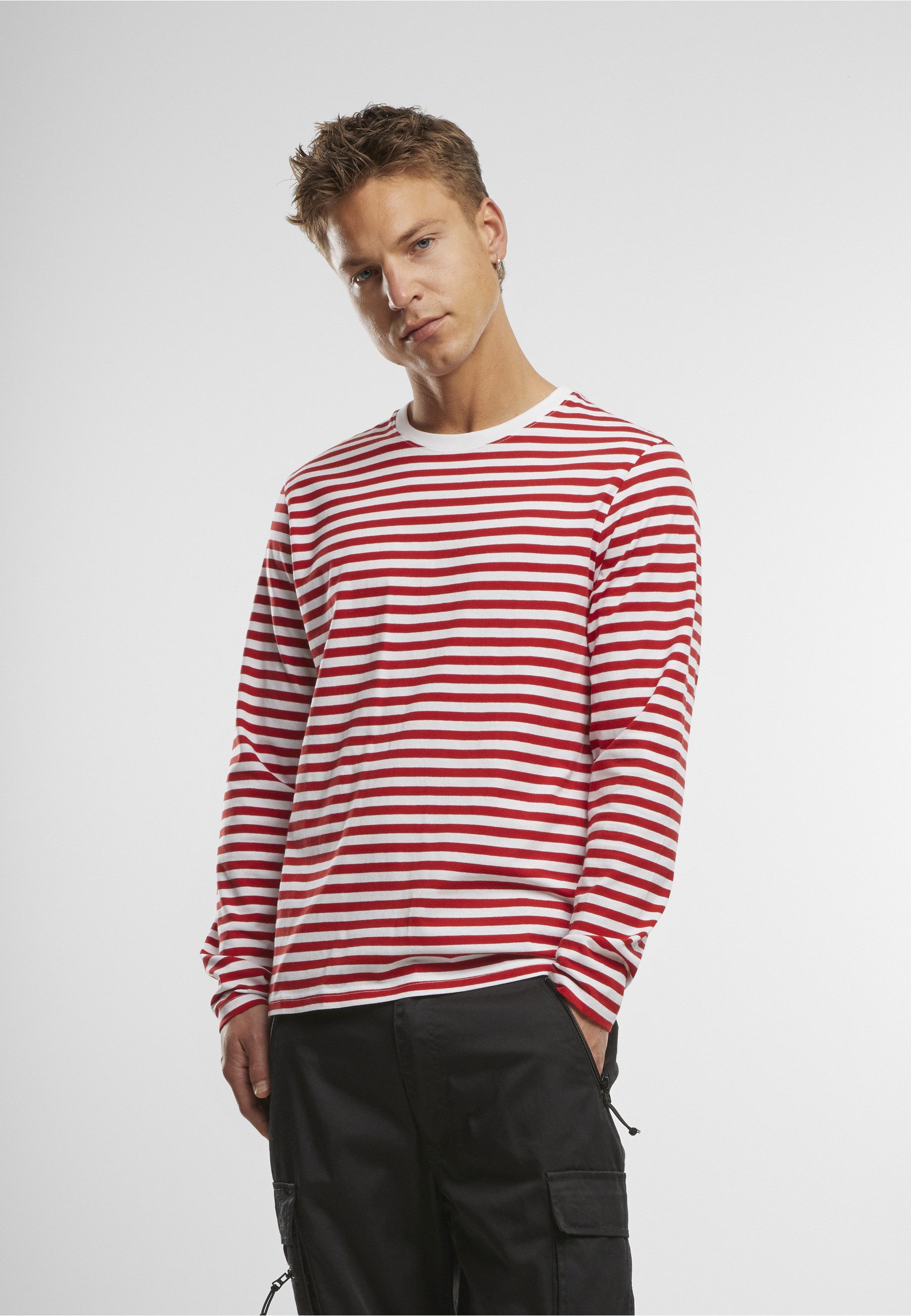 Brandit T-Shirt Brandit Jerseyshirt Stripe longsleeve (1-tlg)