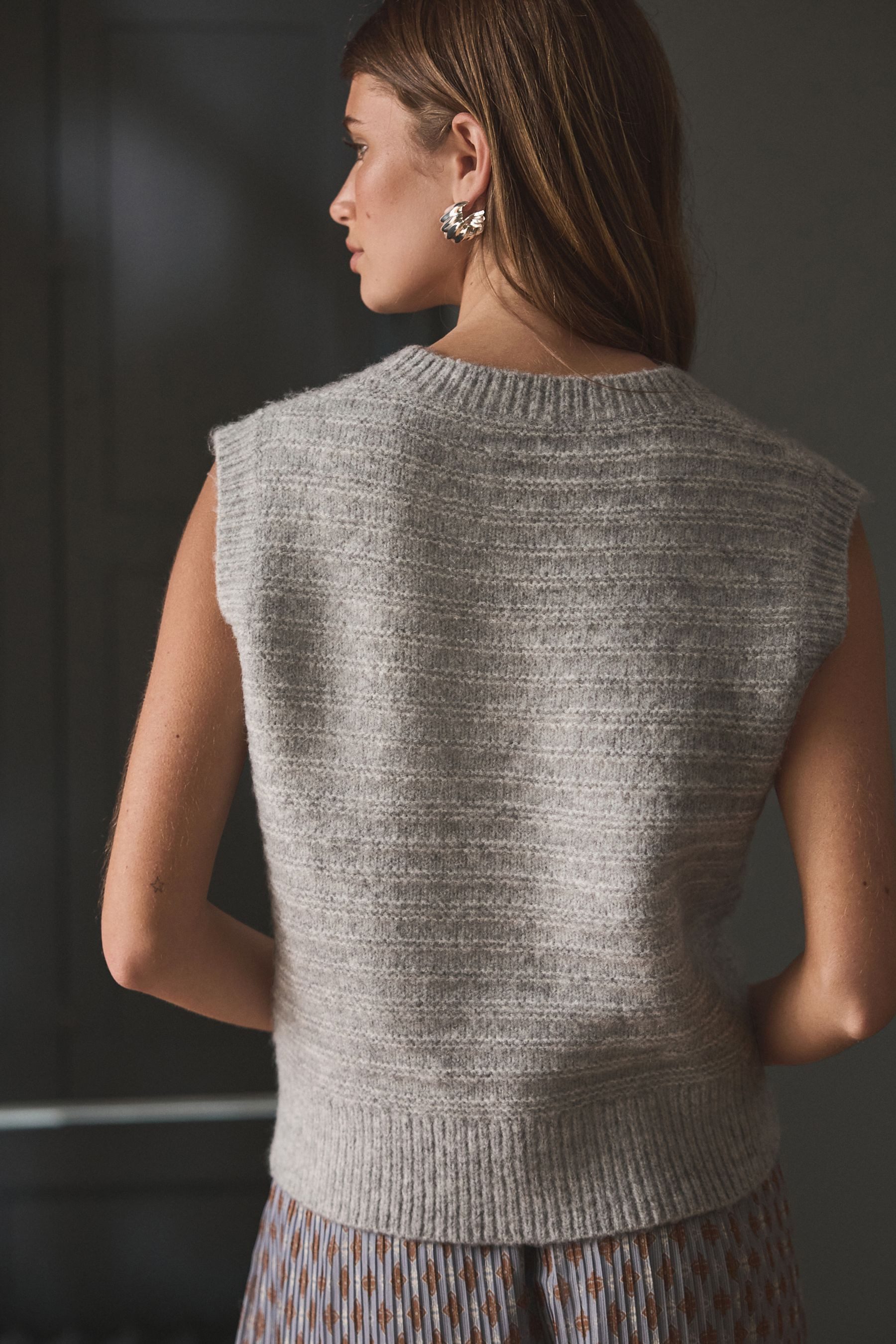 Next Stricktop Strickpullunder mit Rundhalsausschnitt (1-tlg) günstig online kaufen