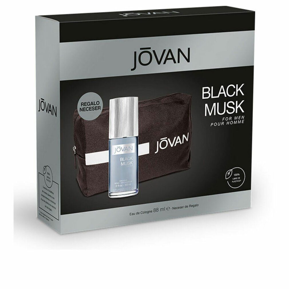 Jovan Duft-Set Men Musk Black 88 Vap Nec Cof