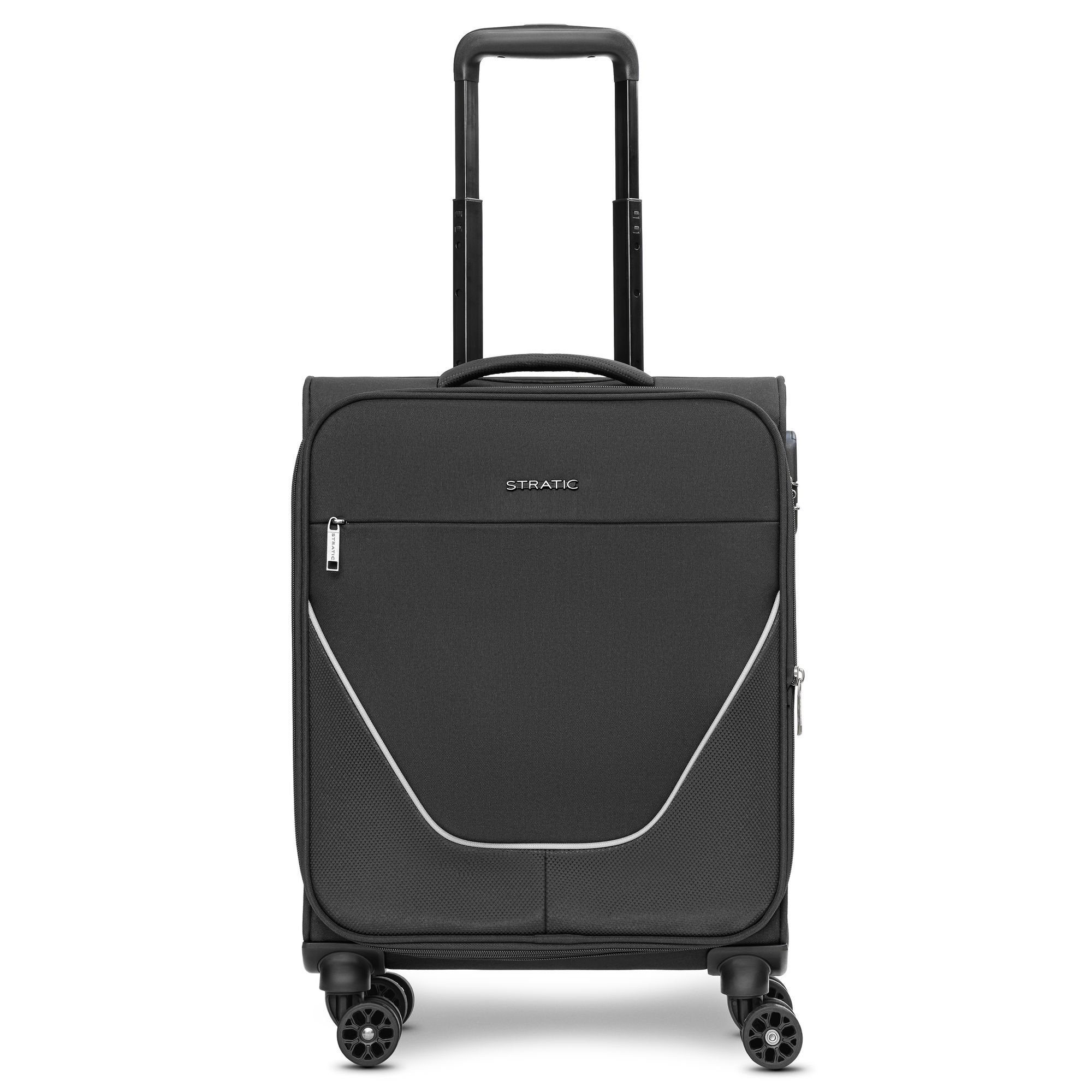 Stratic Handgepäck-Trolley taska, 4 Rollen, Polyester anthracite