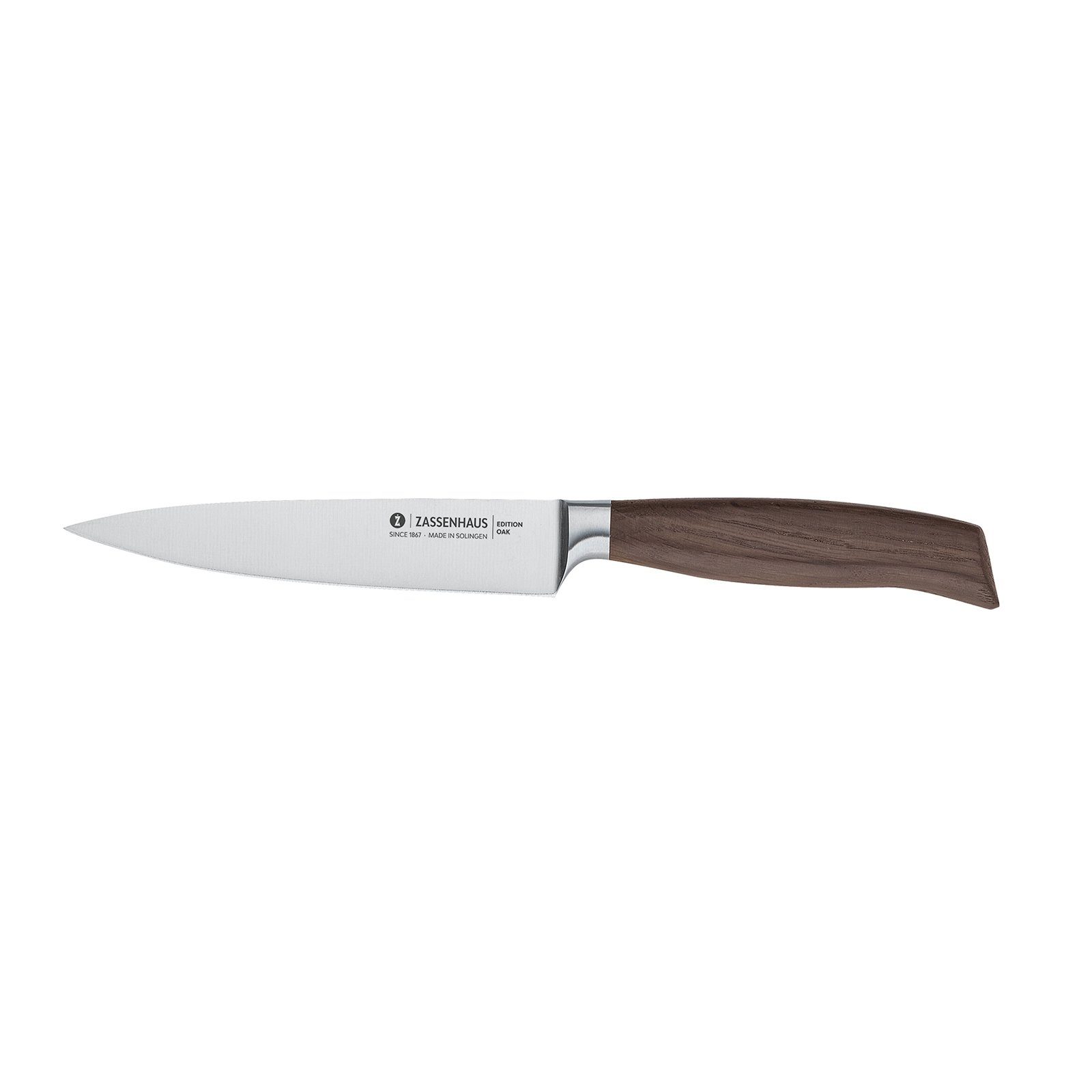 ZASSENHAUS Filetiermesser Filiermesser 16 cm Edition OAK, Filetiermesser Küchenmesser