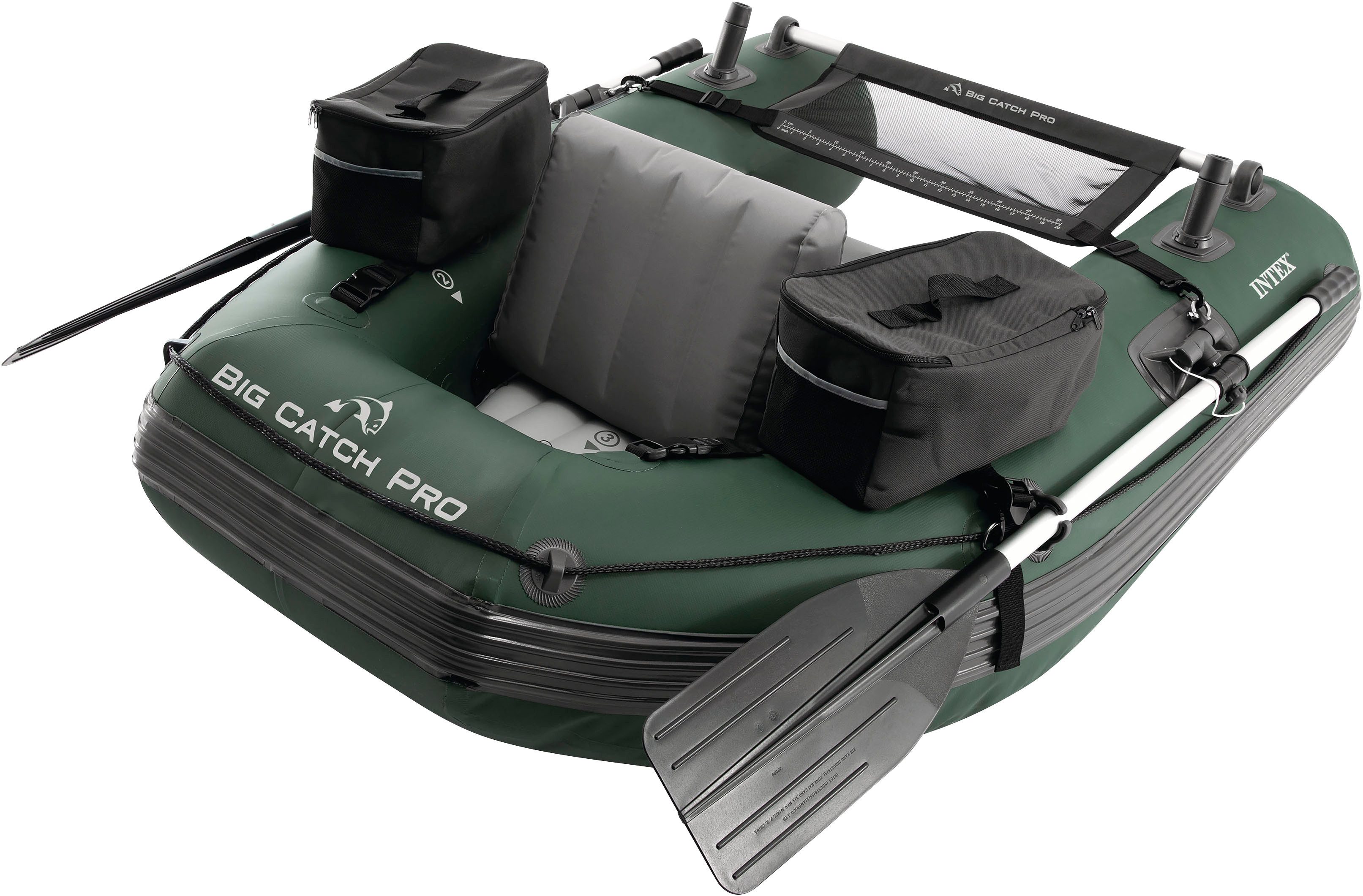 Intex Angelboot Big Catch PRO™, (Packung, 1-St), Hochdruck-Luftbefüllung für Stabilität