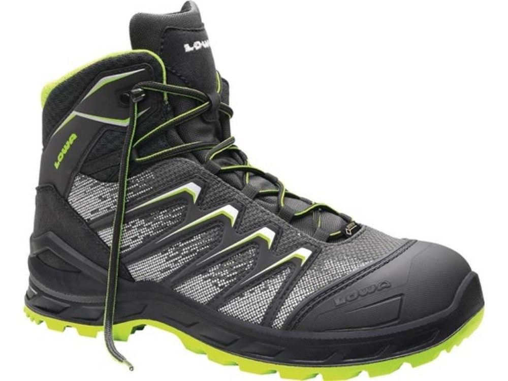 ELTEN LOWA 00054640-43 Sicherheitsstiefel Larrox Work GTX grey Mid Размер 4 Сапоги