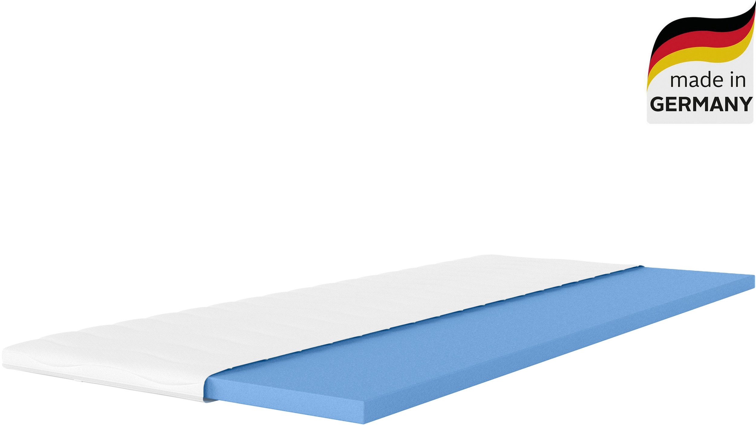 OTTO home, Topper Tornby Topper 90x200 cm,180x200 cm, in 4 Härtegraden, Tencel™ Bezug, 6 cm hoch, Komfortschaum, Matratze & Boxspringbett, Hausstauballergiker geeignet, langlebig