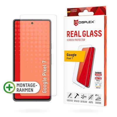 Displex Real Glass - Google Pixel 7, Displayschutzglas, Displayschutzfolie Displayschutz kratzer-resistent 10H splitterfest