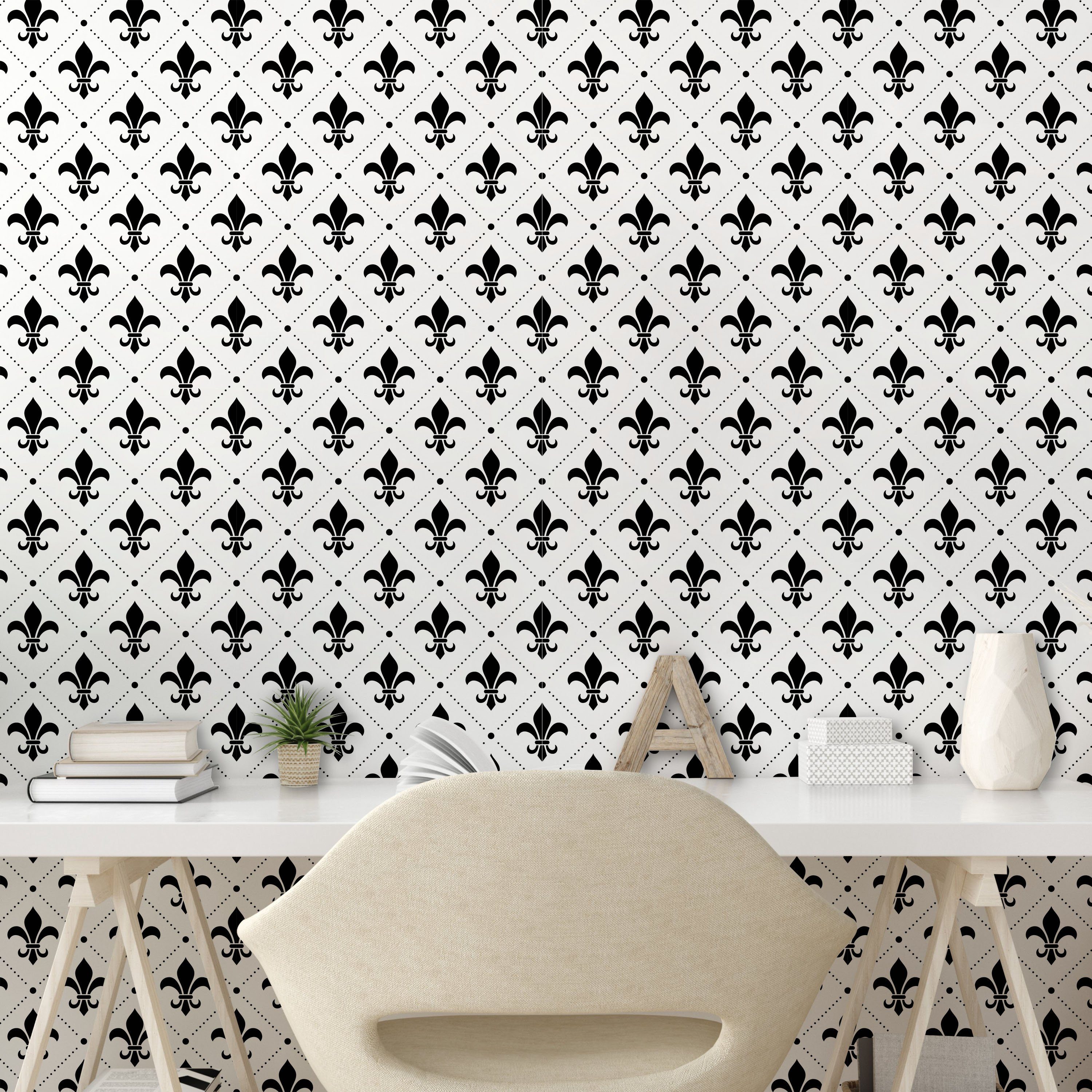 Küchenakzent, Französisch Wohnzimmer Lis De Fleur selbstklebendes Abakuhaus Motive Vinyltapete