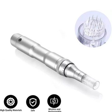 TechnoCLEAN Anti-Aging-Gerät Elektrischer Derma Pen Microneedling Pen, Gerät zur Gesichtsstraffung