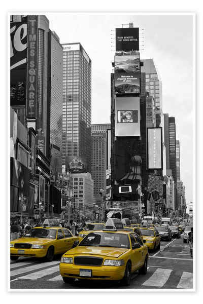 Posterlounge Poster Melanie Viola, NEW YORK CITY Times Square, Wohnzimmer Fotografie