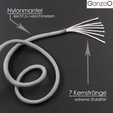 Ganzoo Bastel-Armband Paracord 550 Armband Set selbst knüpfen, Bastelset, DIY Knüpf-Bracelet