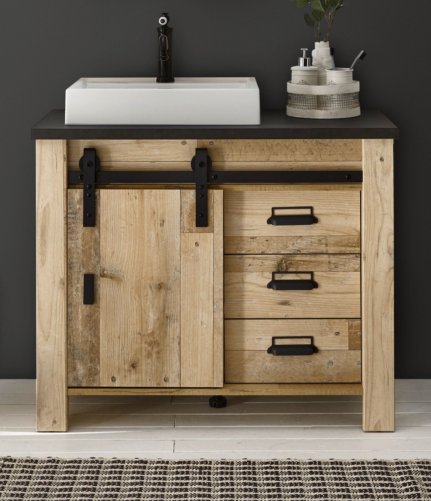 Furn.Design Waschtisch Stove (Set Unterschrank inklusive günstig online kaufen