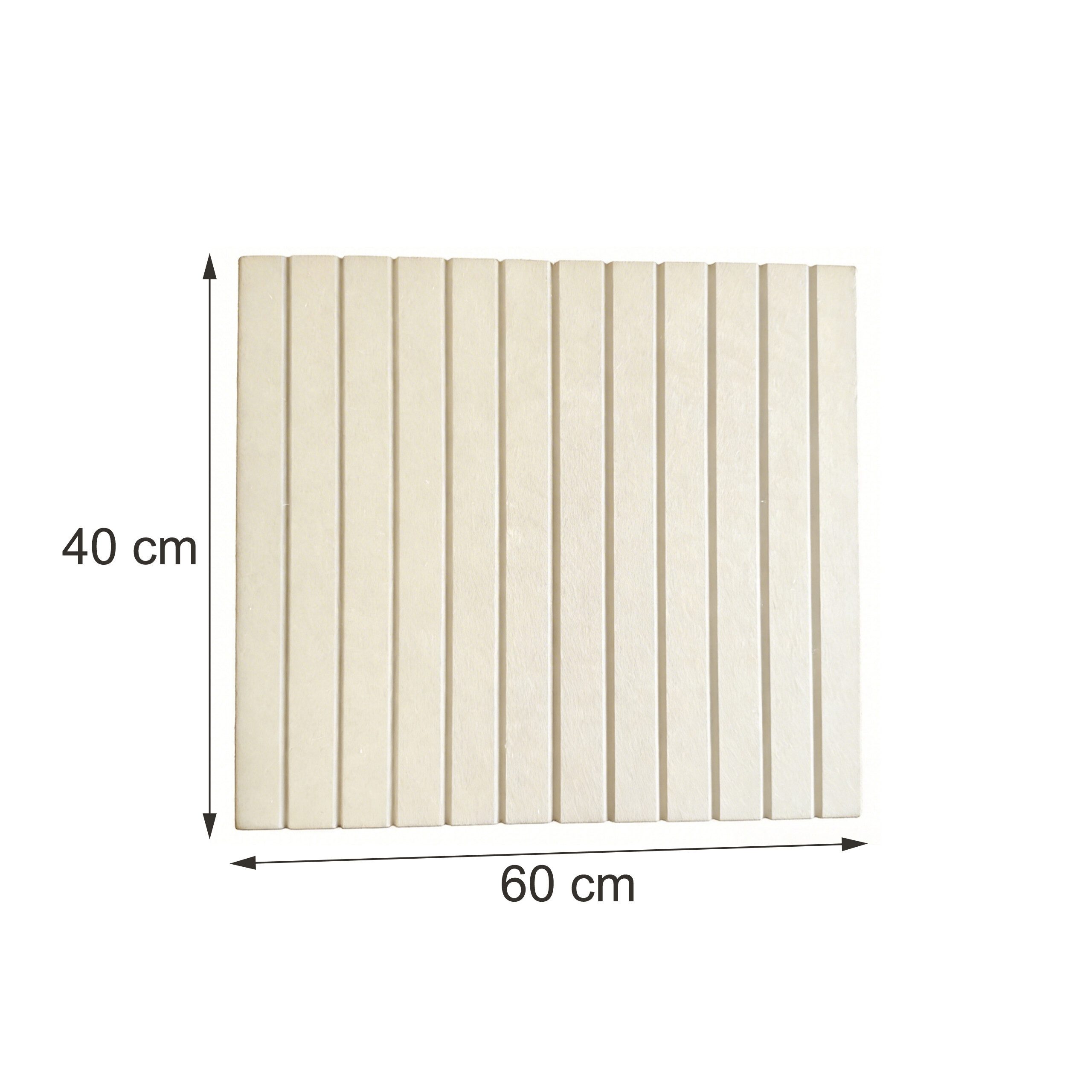 relaxdays Pinnwand Selbstklebendes Filzpinnwand Set, (2-tlg), Beige, 60 x 40 cm – Bild 4 von 5