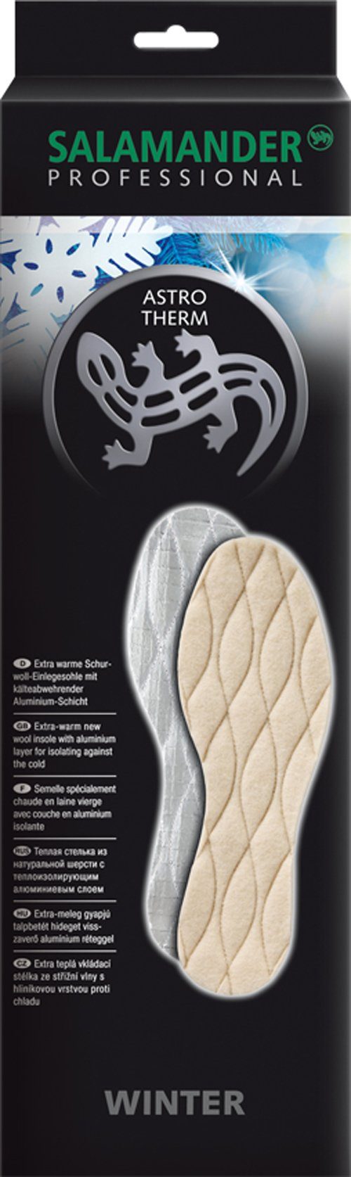 Salamander Thermosohlen Astro Therm - Warme Einlegesohle mit Aluminiumbeschichtung