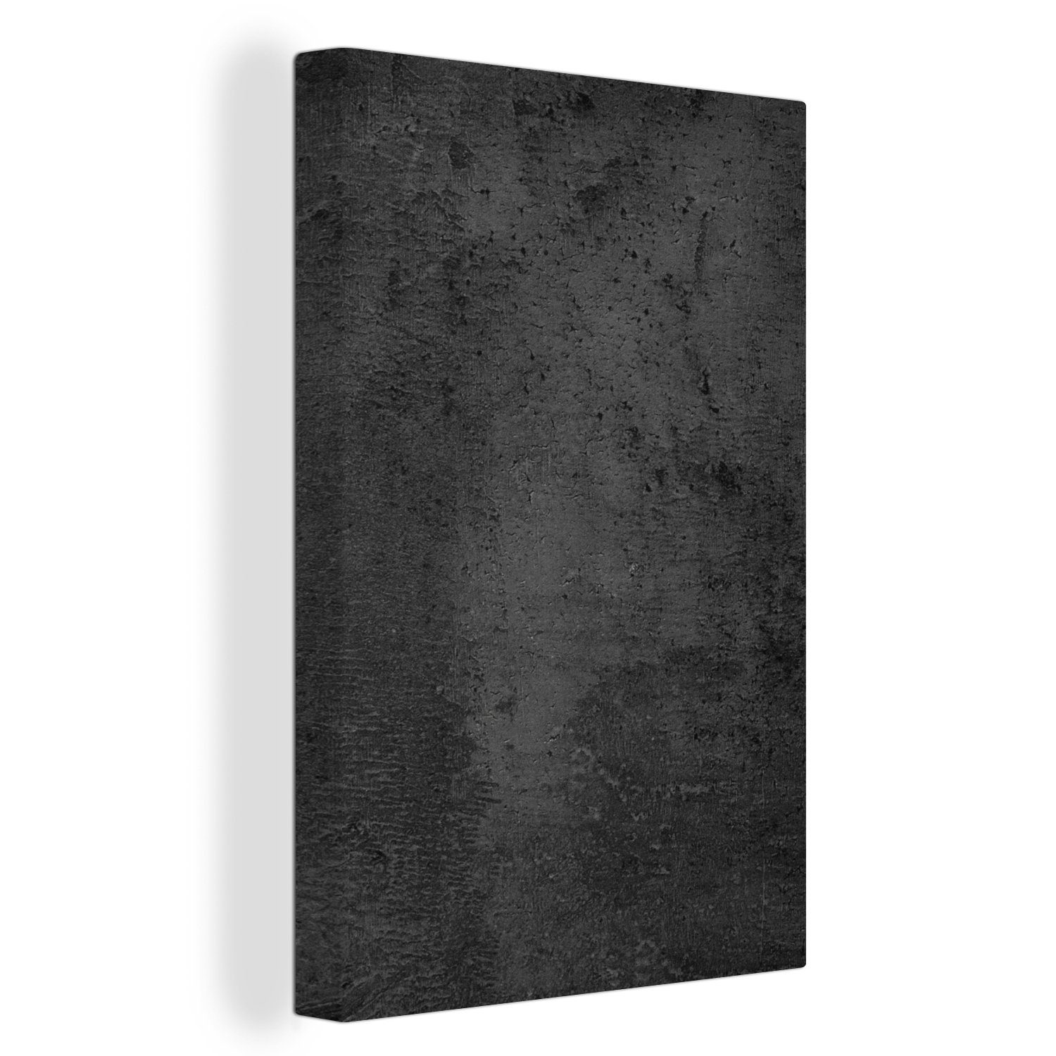 OneMillionCanvasses® Leinwandbild Beton - Robust - Vintage - Rustikal - Gra günstig online kaufen