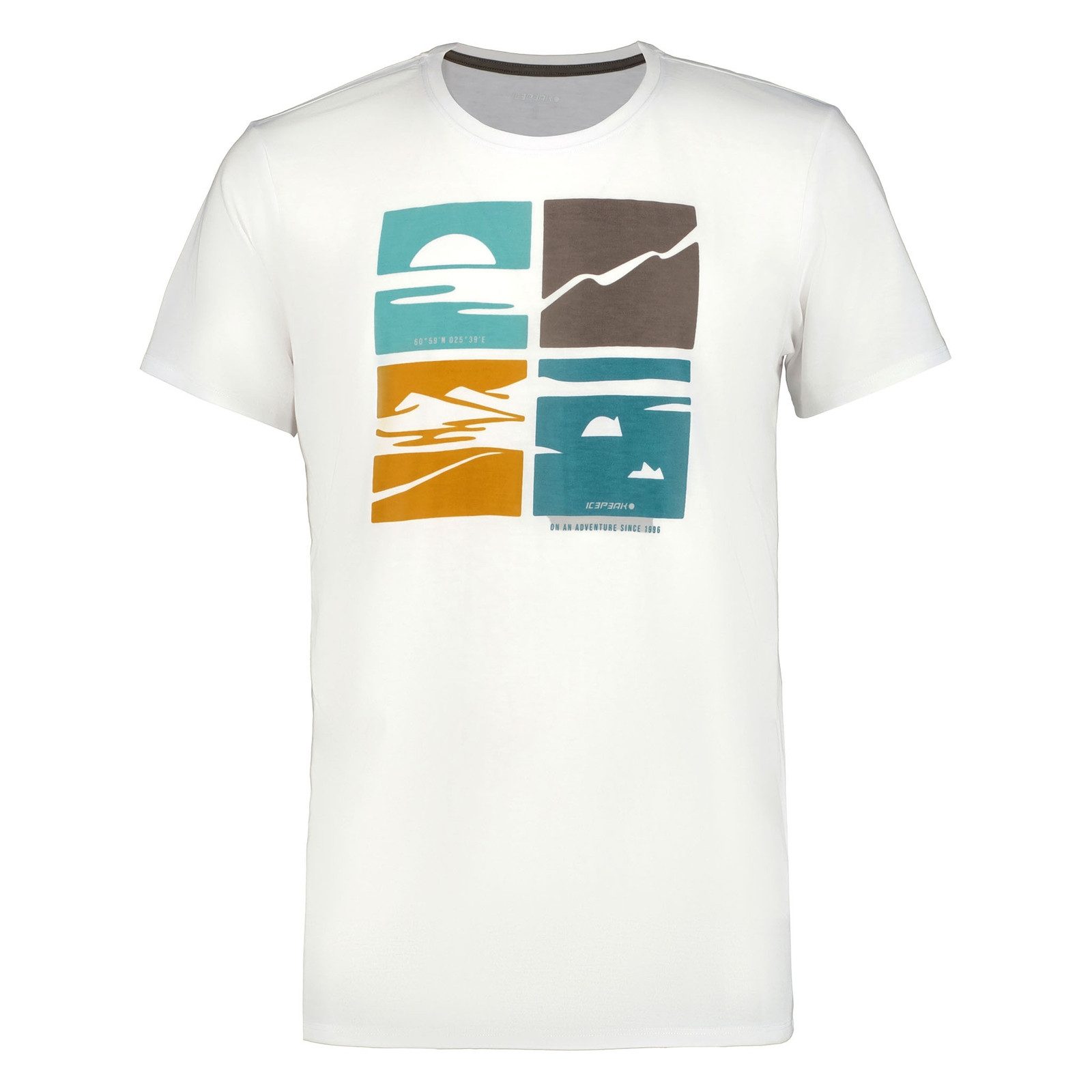Icepeak T-Shirt Beeville mit Print auf der Vorderseite