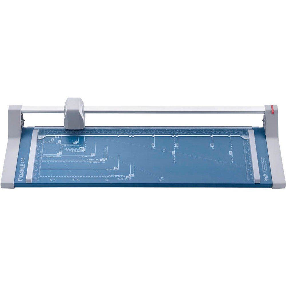 DAHLE Rollenschneidemaschine 1 Rollenschneider 508 (3. Generation) - max. 6 Blatt, Einfacher Messerkopf-Wechsel