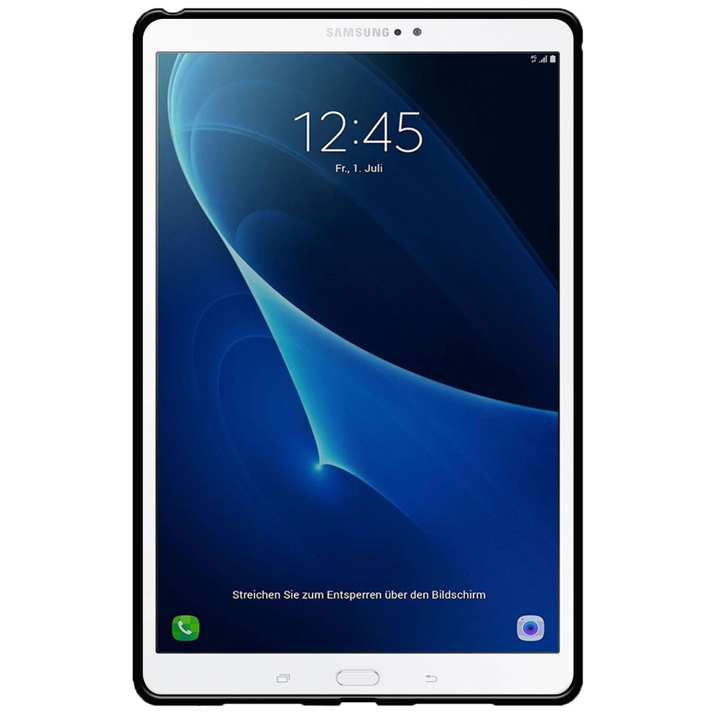 CoolGadget Tablet-Hülle Silikon Case Tablet Hülle Für Samsung Galaxy Tab A 10.1 (2016) 25,7 cm (10,1 Zoll), Hülle dünne Schutzhülle matt Slim Cover für Samsung Tab A 10.1 2016