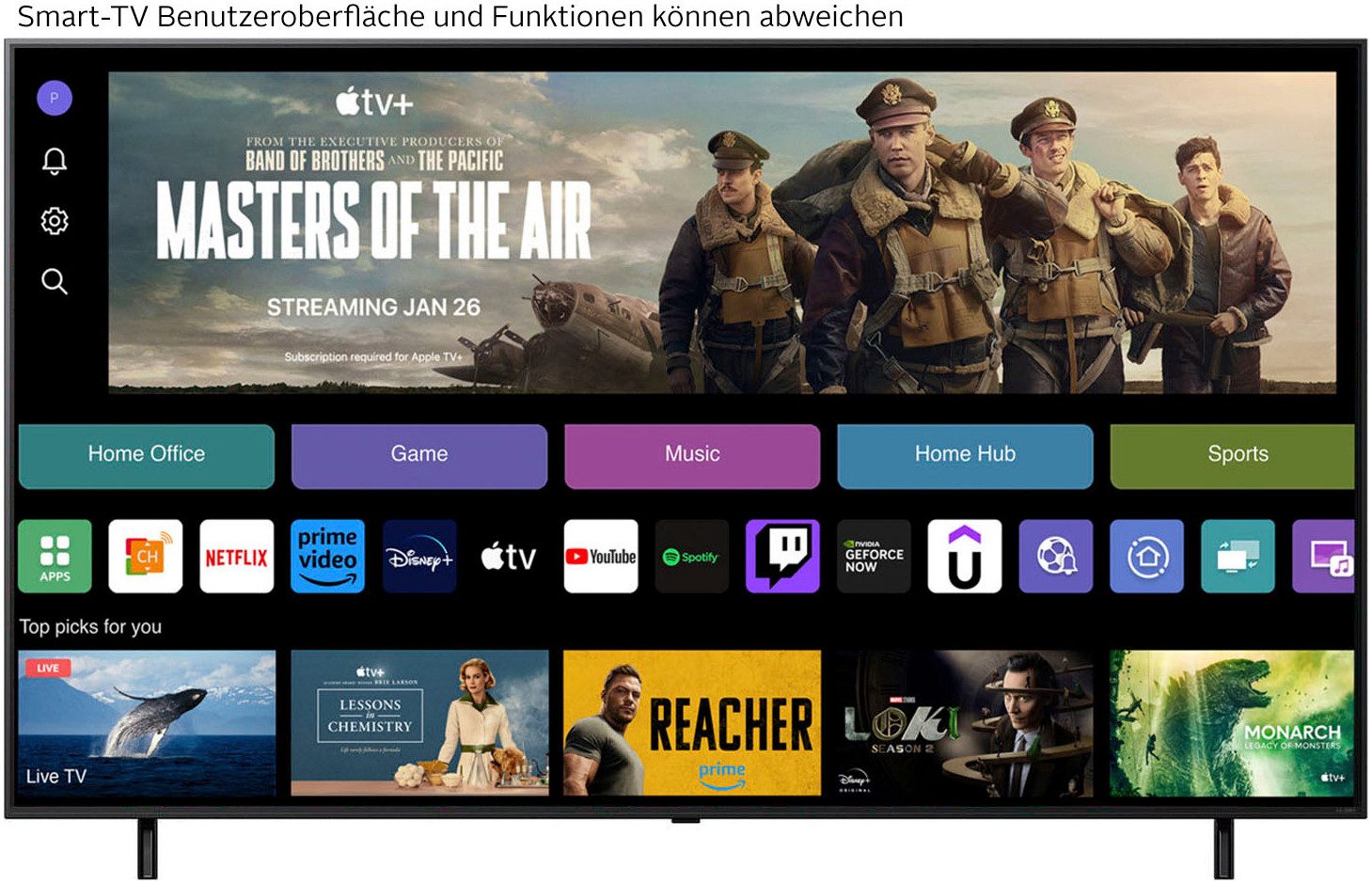 LG 75QNED85A6C QNED-Fernseher (189 cm/75 Zoll, schwarz ! RABATT: 16.41%