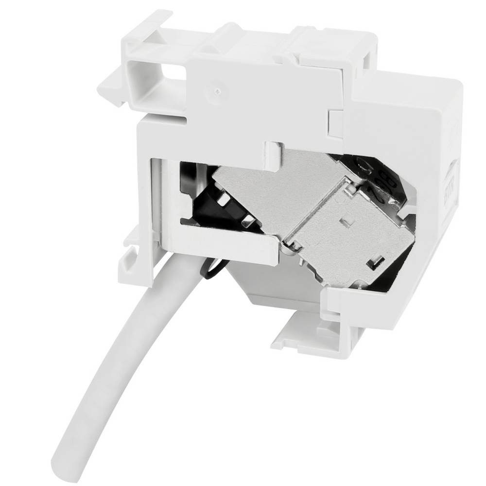 Metz Connect Keystone REGplus IP20 unbestückt 1309428103-E Netzwerk-Adapter, Kompakt